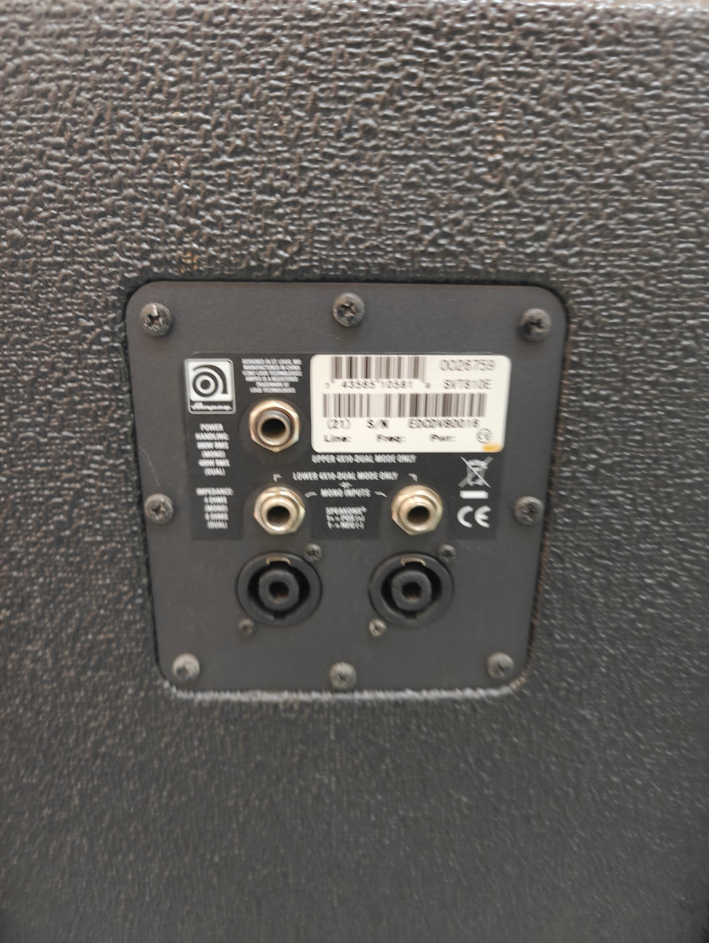 Ampeg SVT810E Cabinet