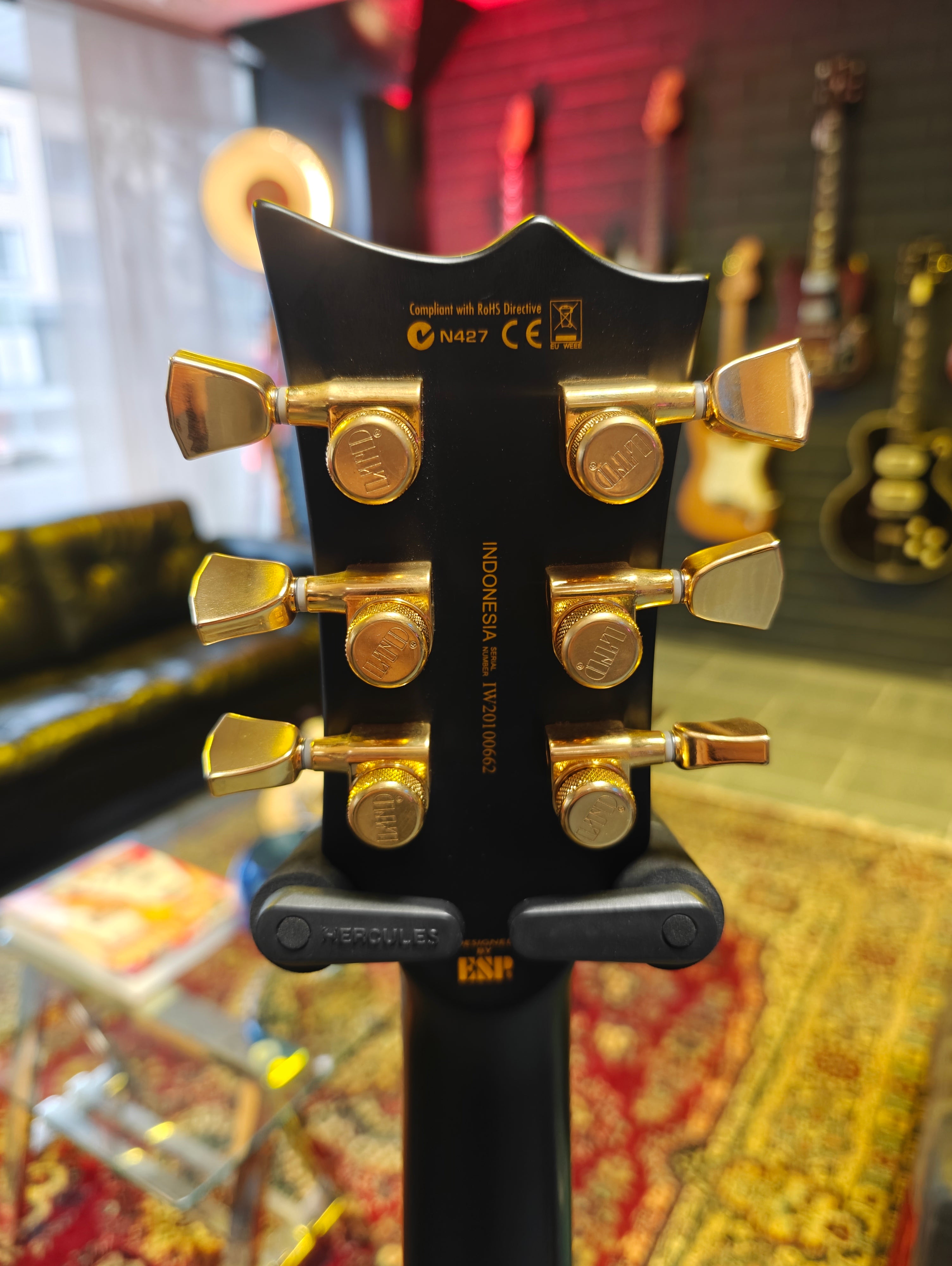 ESP LTD EC-1000 EMG Vintage Black