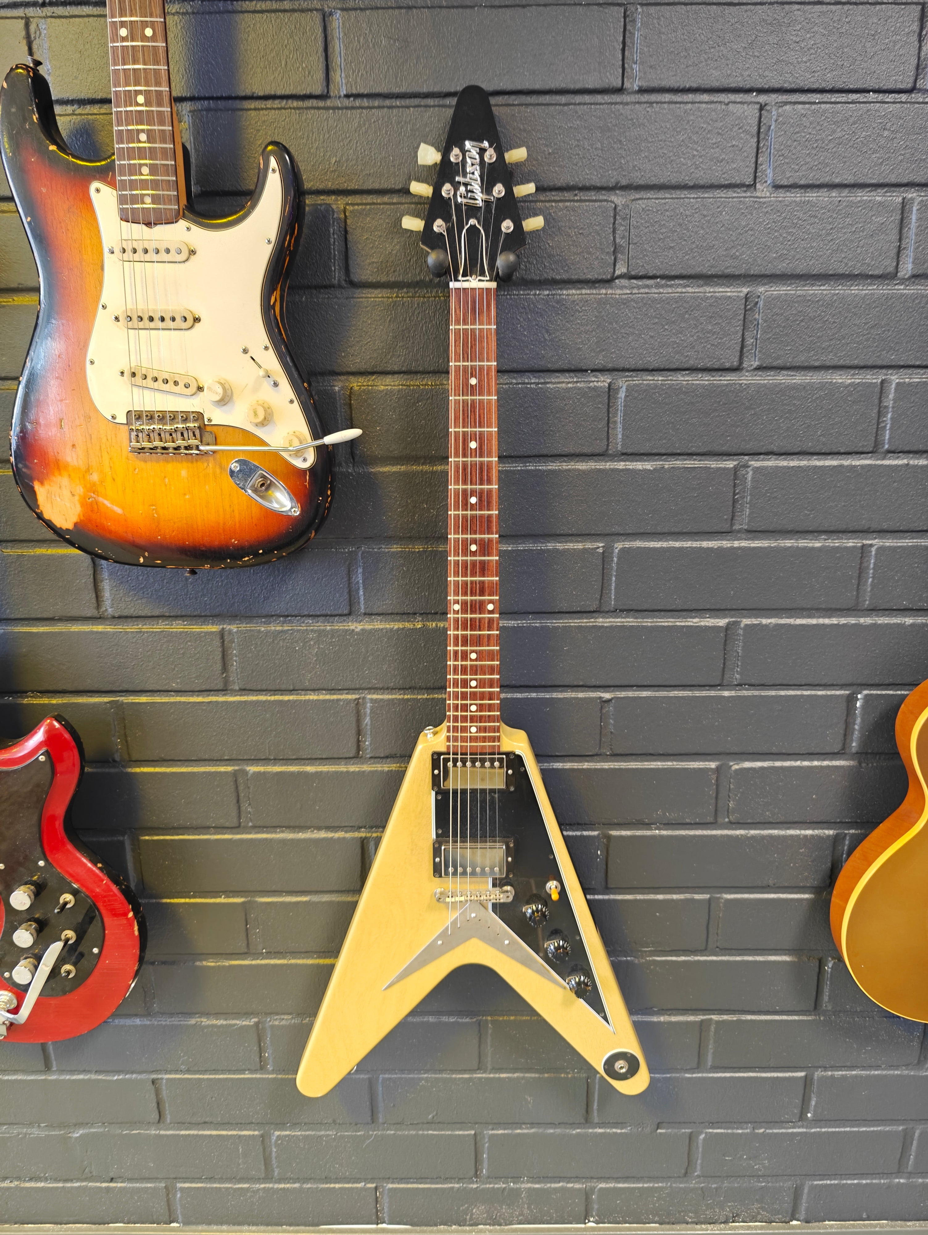 Gibson Flying V Custom Shop Benchmark 1959 2017 TV Yellow