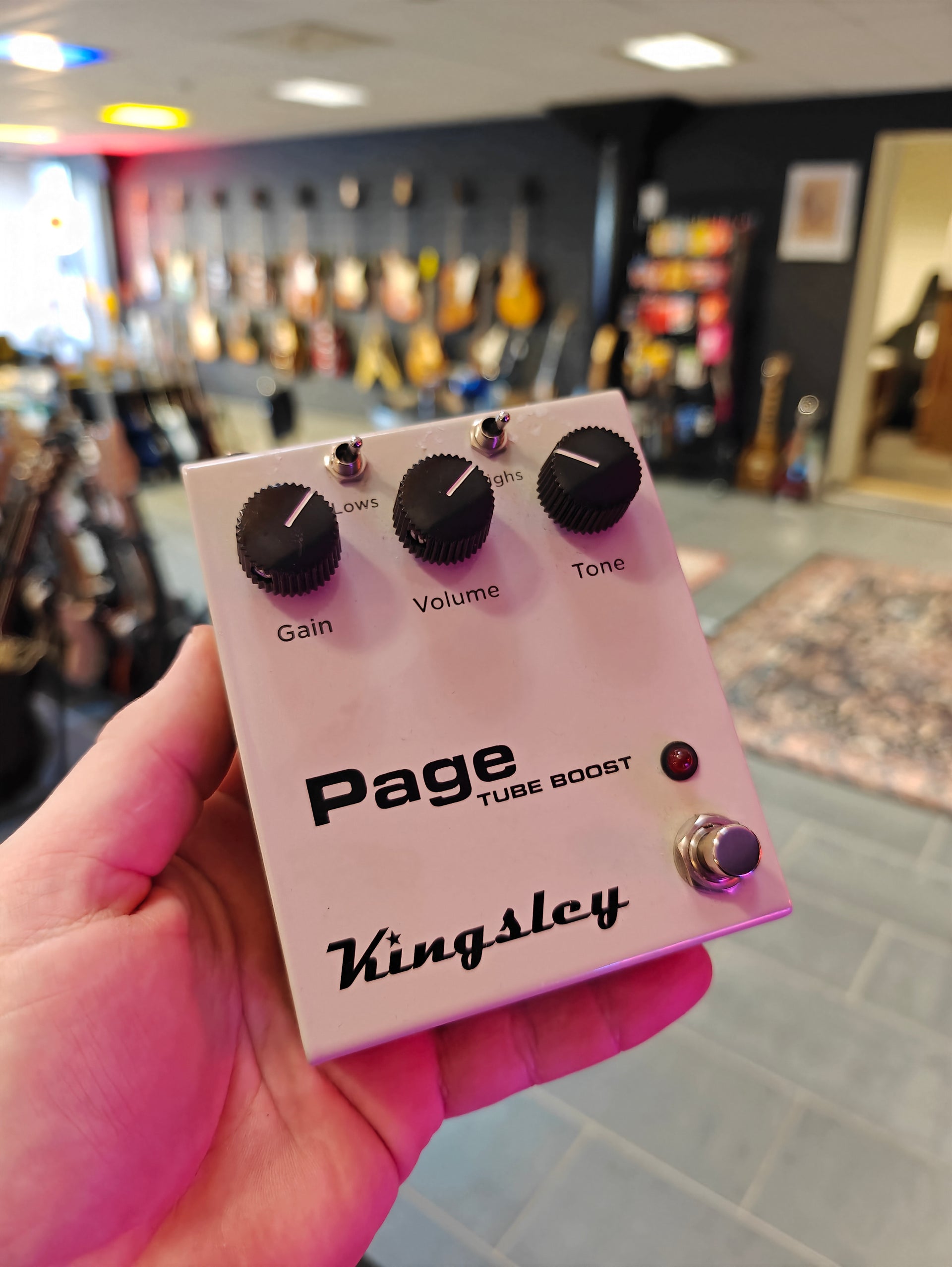 kingsley page pedal Kingsley Page V1 (Original version) – Tonefest Guitar Gallery