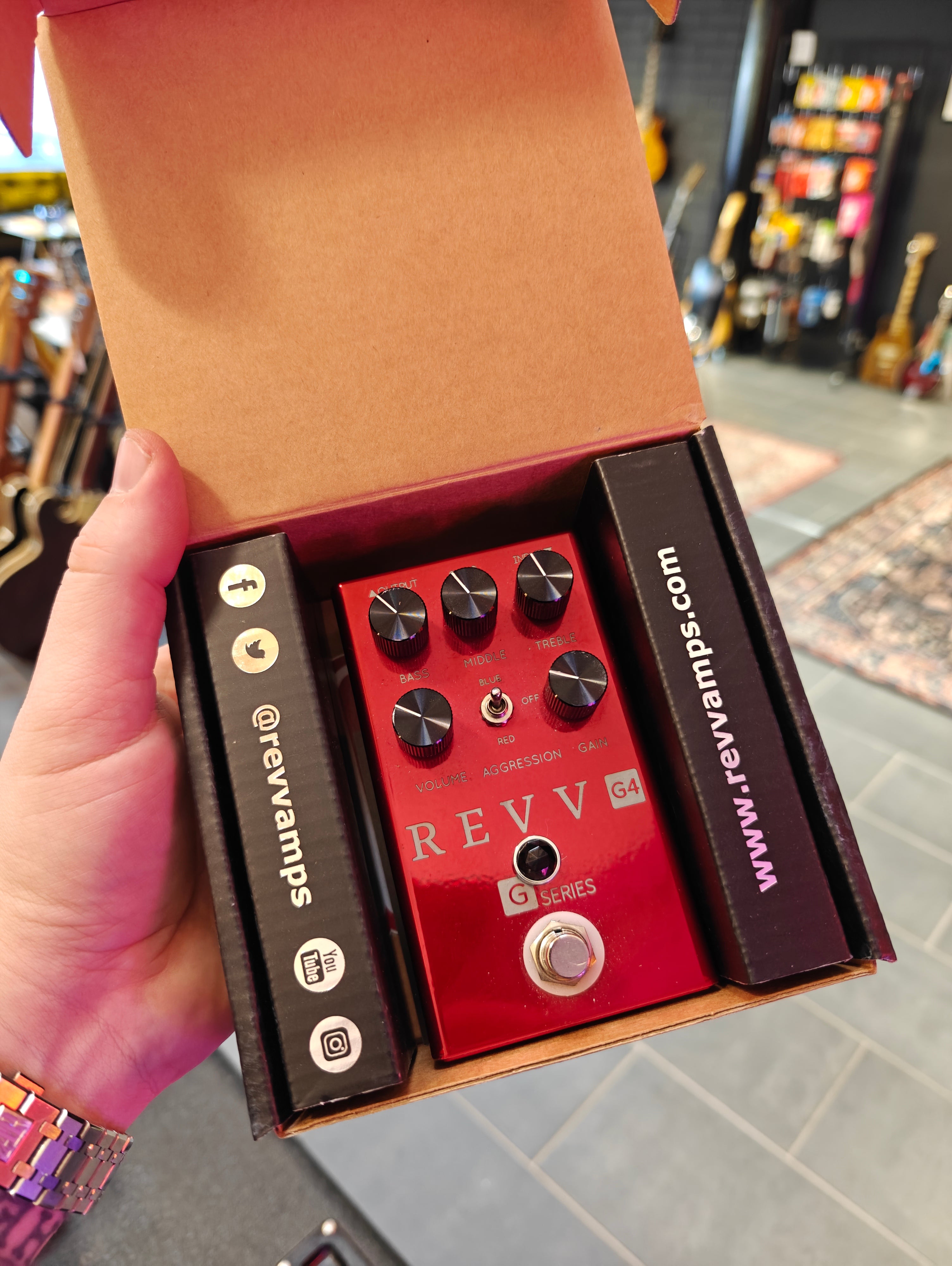 Revv G4 Distortion