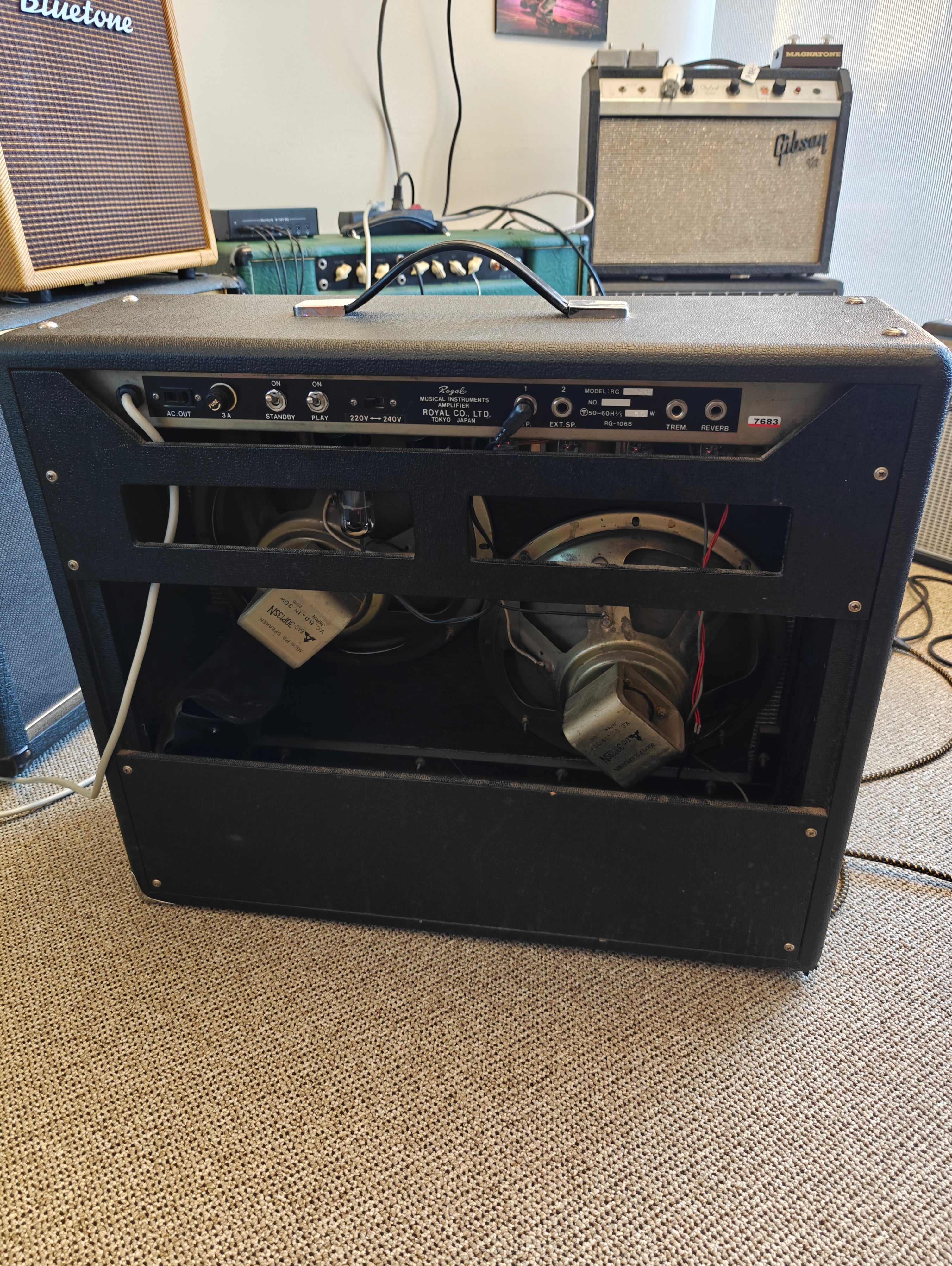 Royal Dynamic Amp RG-106B Made in Japan 1970s (Elk)