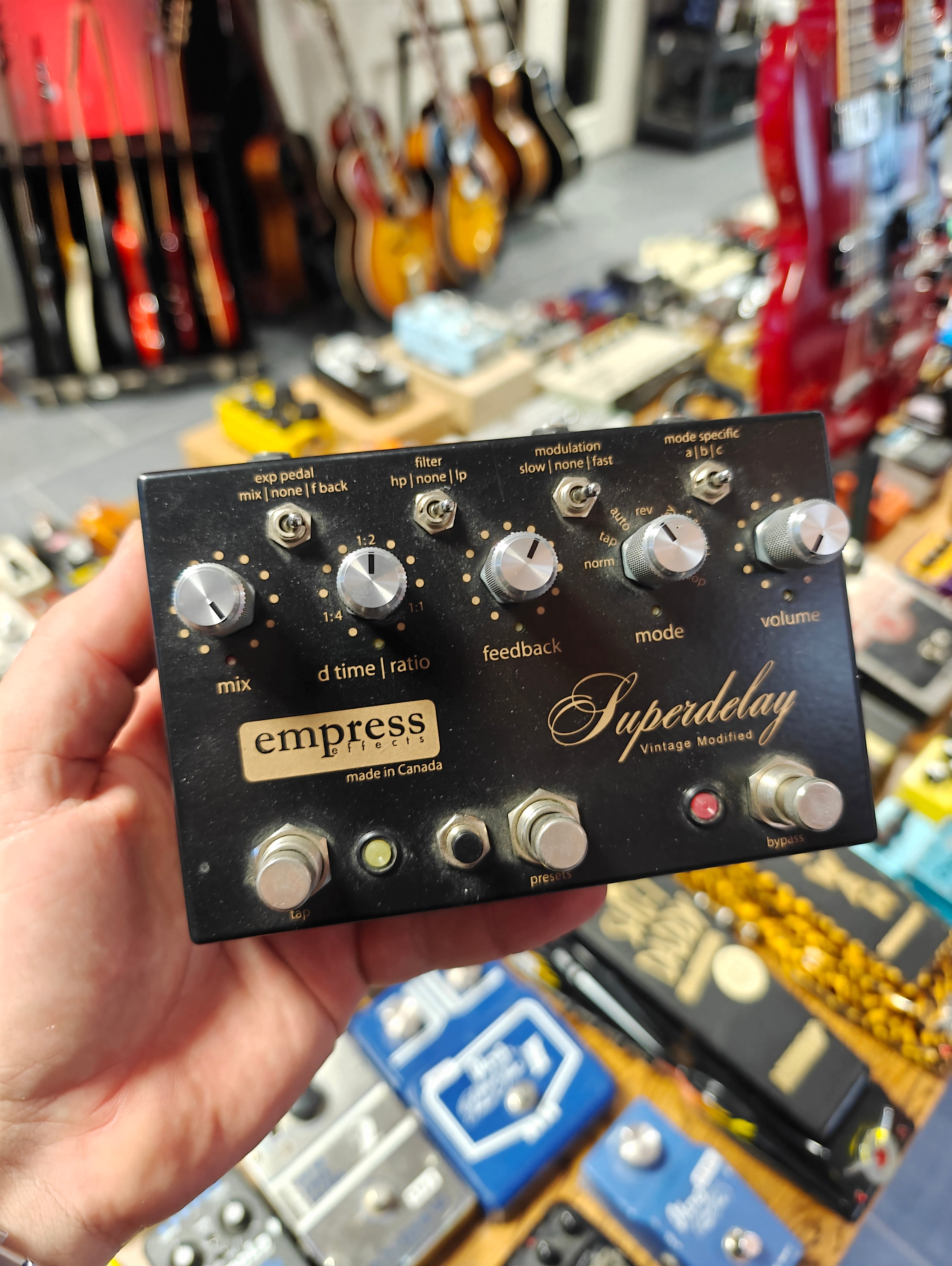 Empress Effects Superdelay Vintage modified – Tonefest