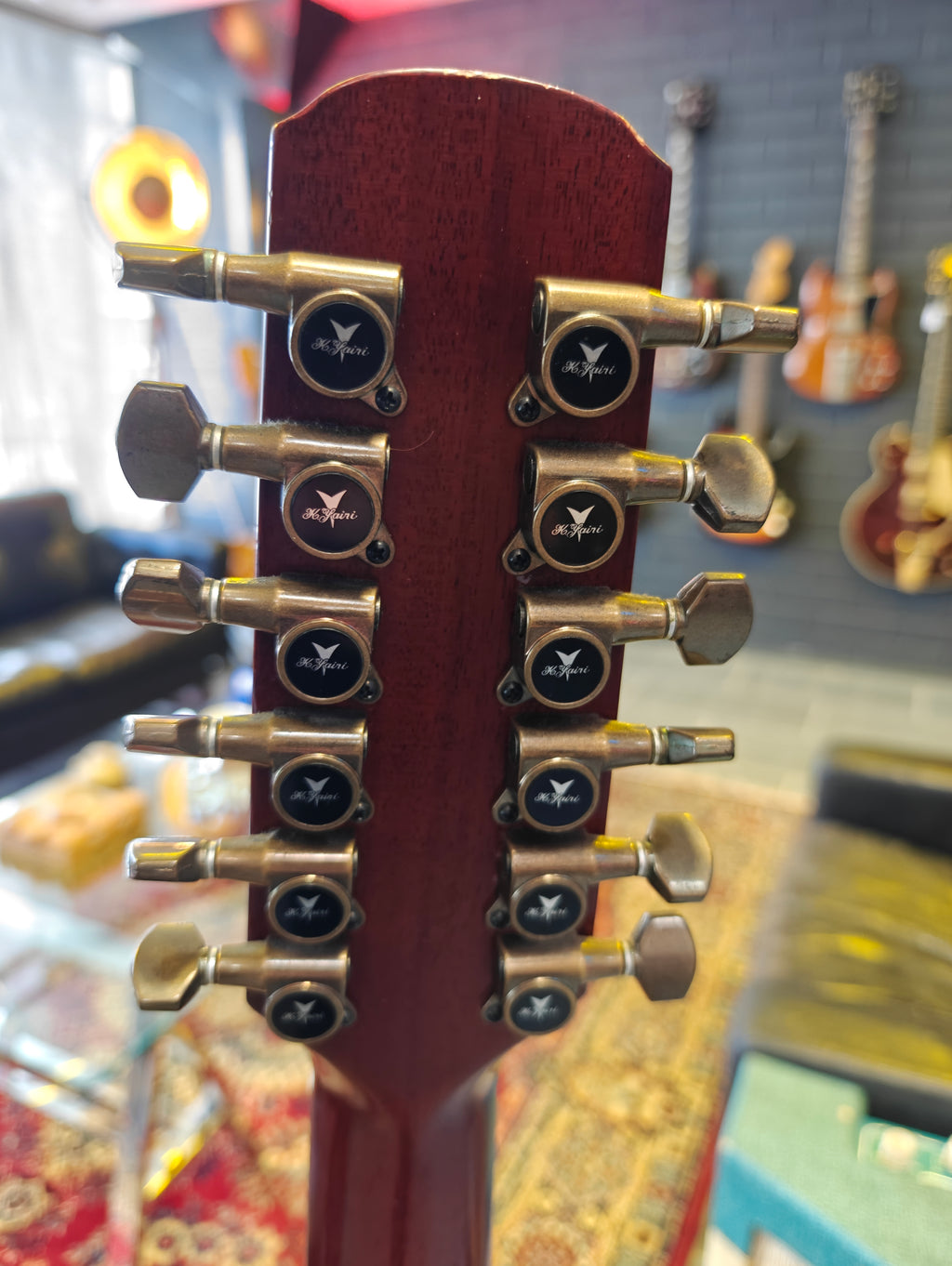 K. Yairi OWX-21HE 1995 Custom Made Double Neck Acoustic