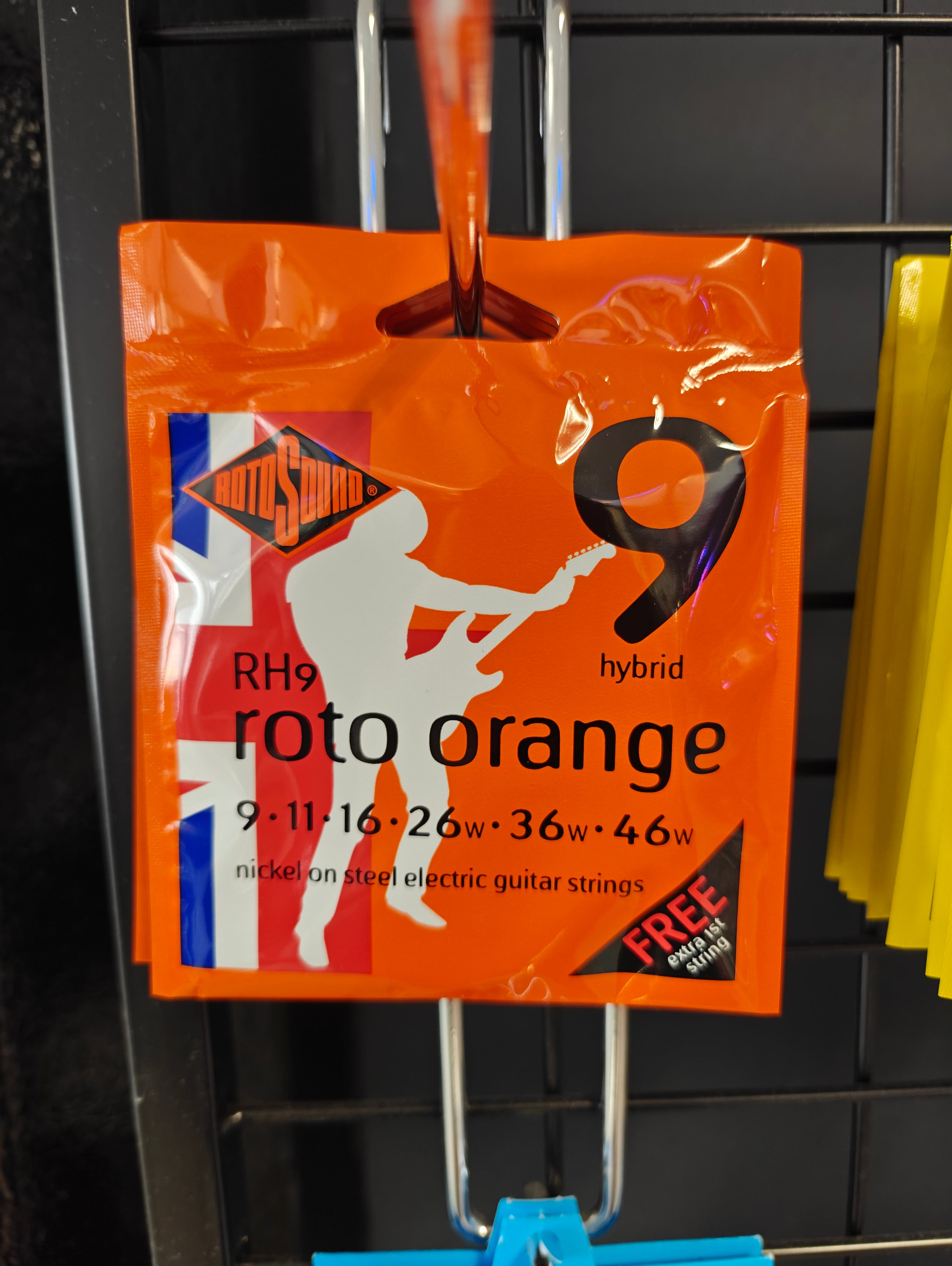 Rotosound RH9 Roto Oranges Electric Guitar Strings 009-046