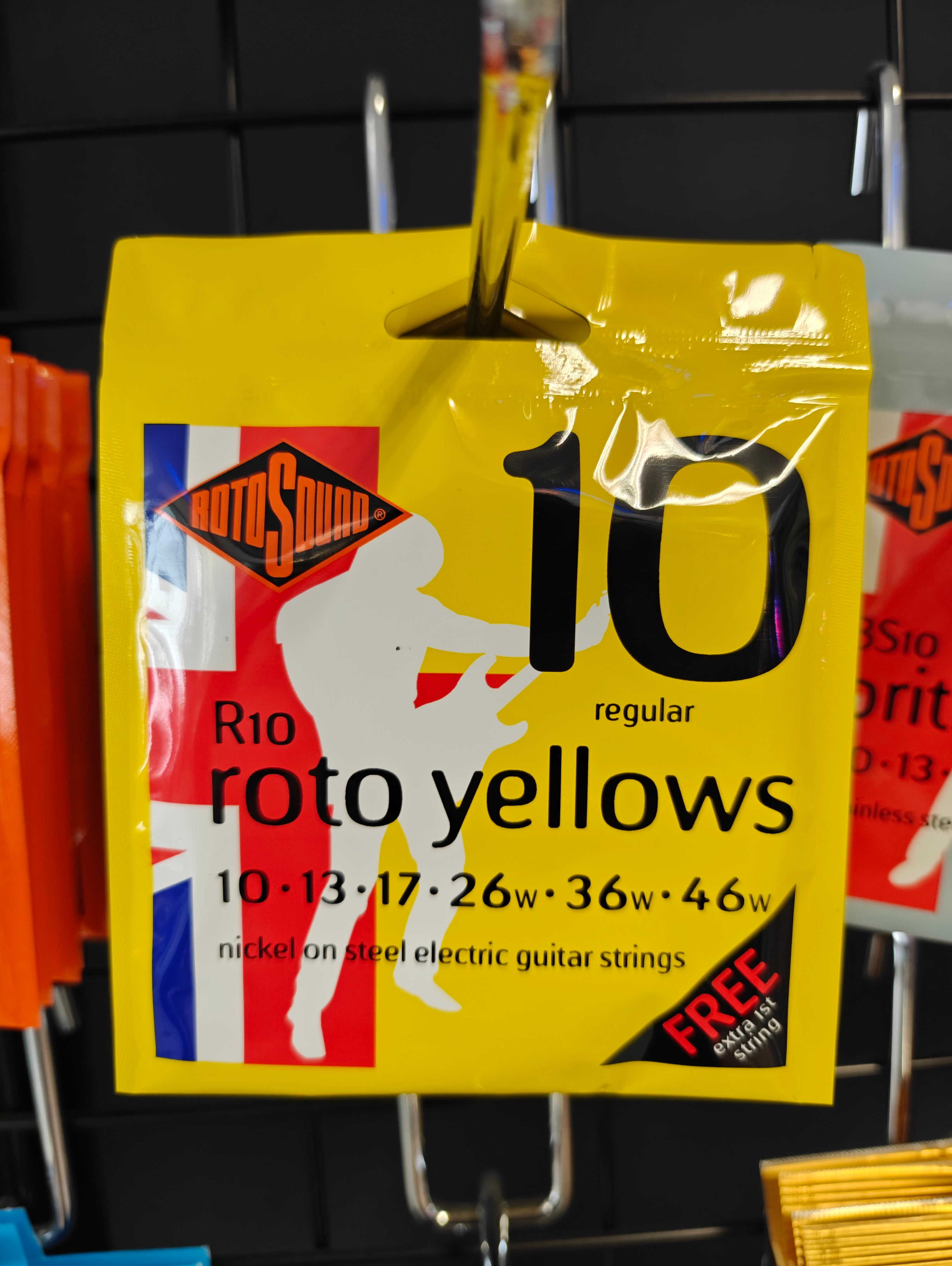 Rotosound R10 Roto Oranges Electric Guitar Strings 010-46