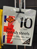 Rotosound BS10 British Steels Electric Guitar Strings 010-046 Nickel Free