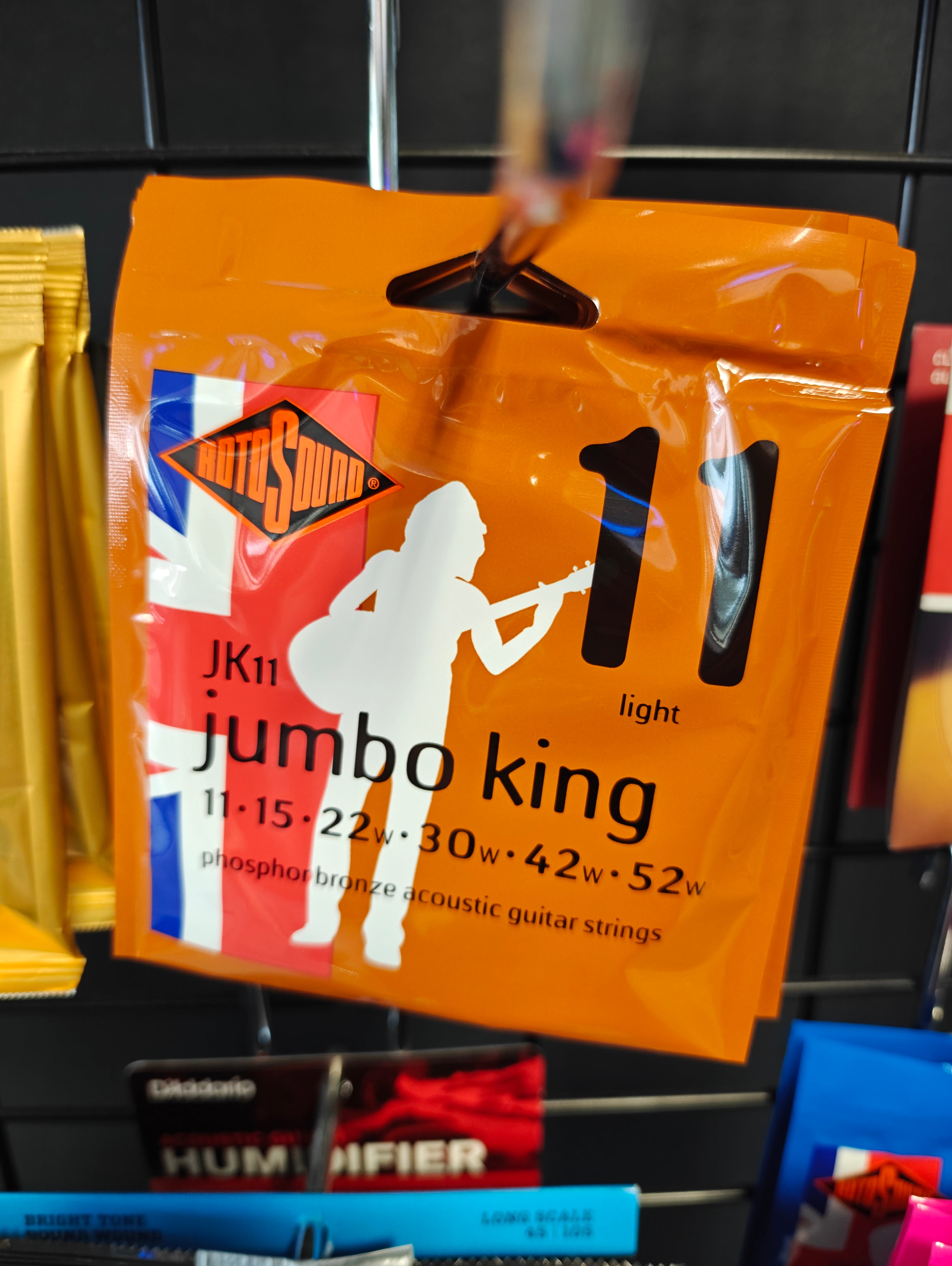 Rotosound JK11 Jumbo King Acoustic Guitar String 011-052