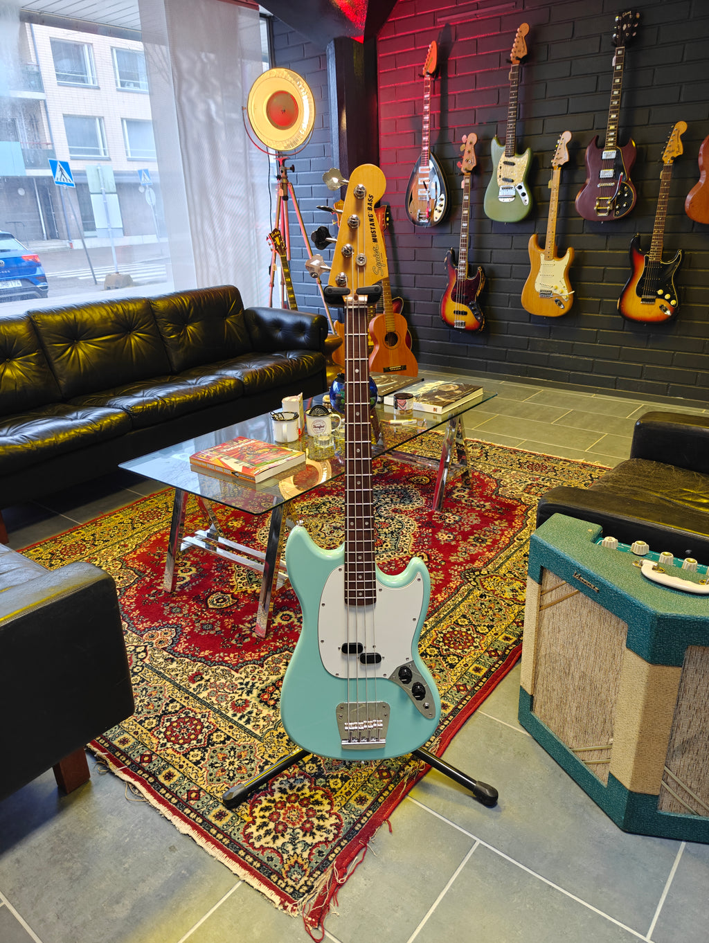 Fender Squier Classic Vibe 60s Mustang Bass Surf Green