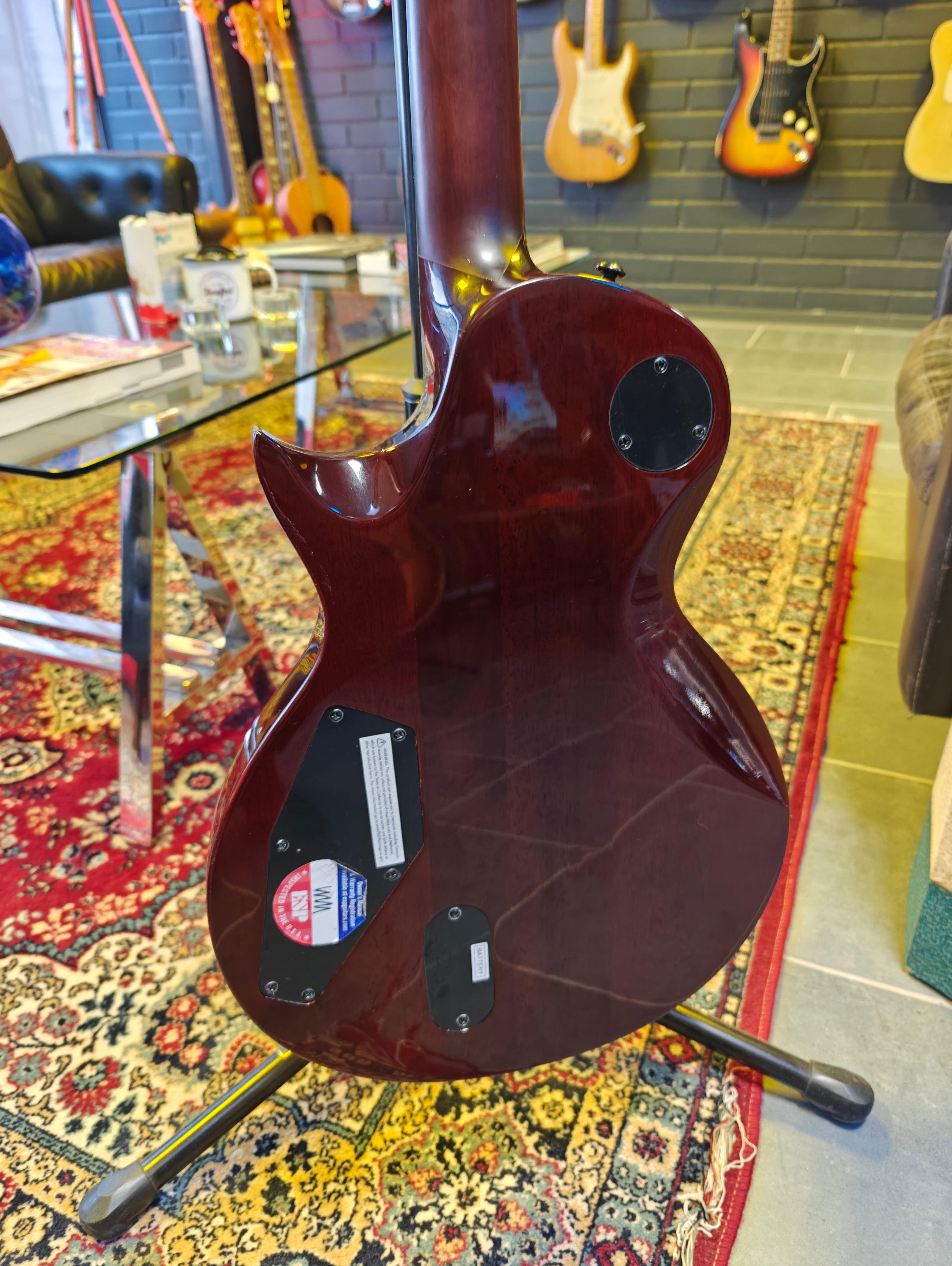 ESP LTD EC-1001 Deluxe Tiger Eye