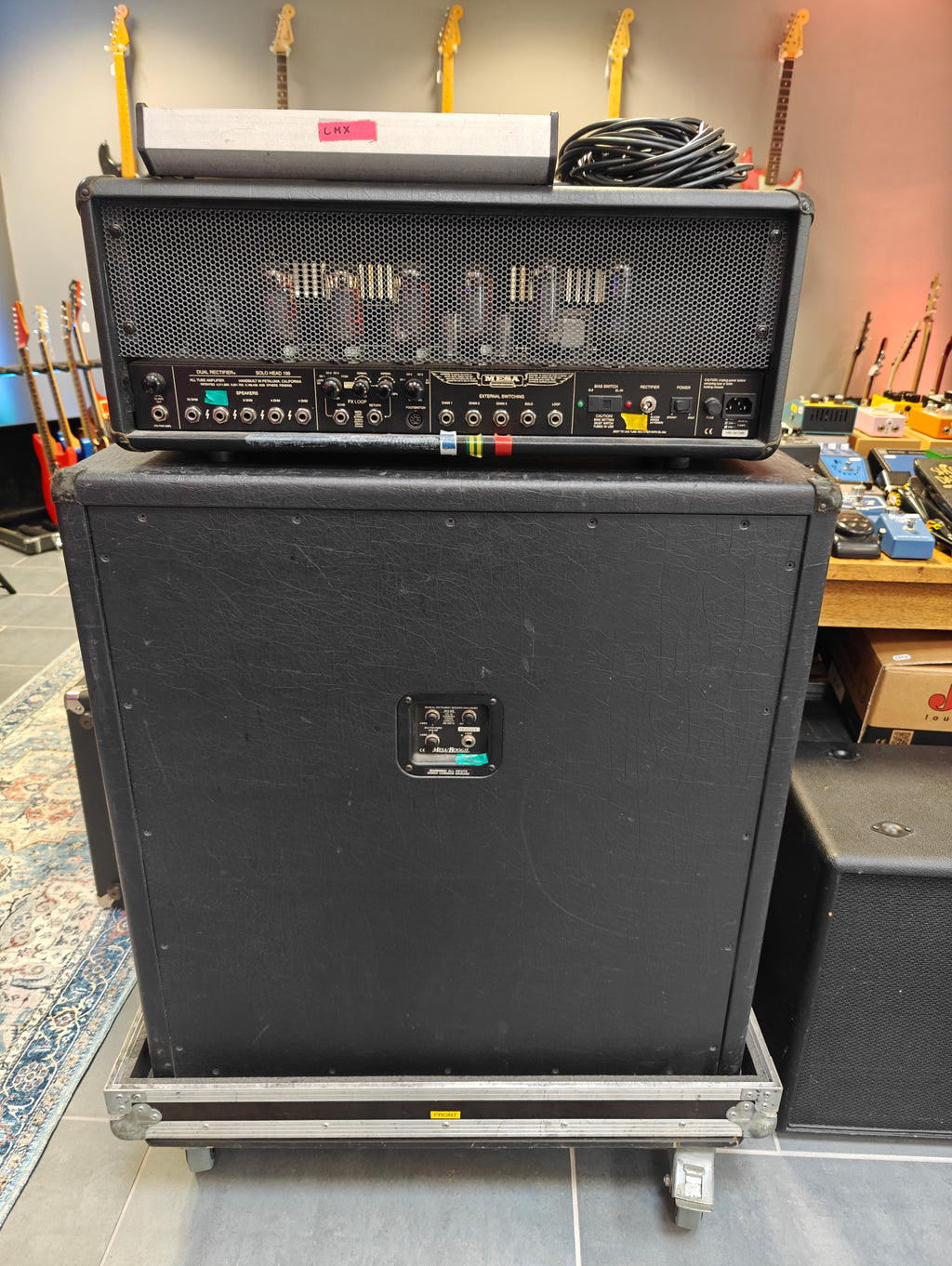 Mesa Dual Rectifier 100W Solo Head & Mesa 4x12 Slant Cabinet