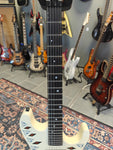 Kramer NightSwan Vintage White with Aztec Graphic