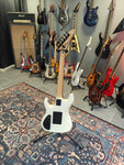 Kramer NightSwan Vintage White with Aztec Graphic