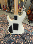 Kramer NightSwan Vintage White with Aztec Graphic
