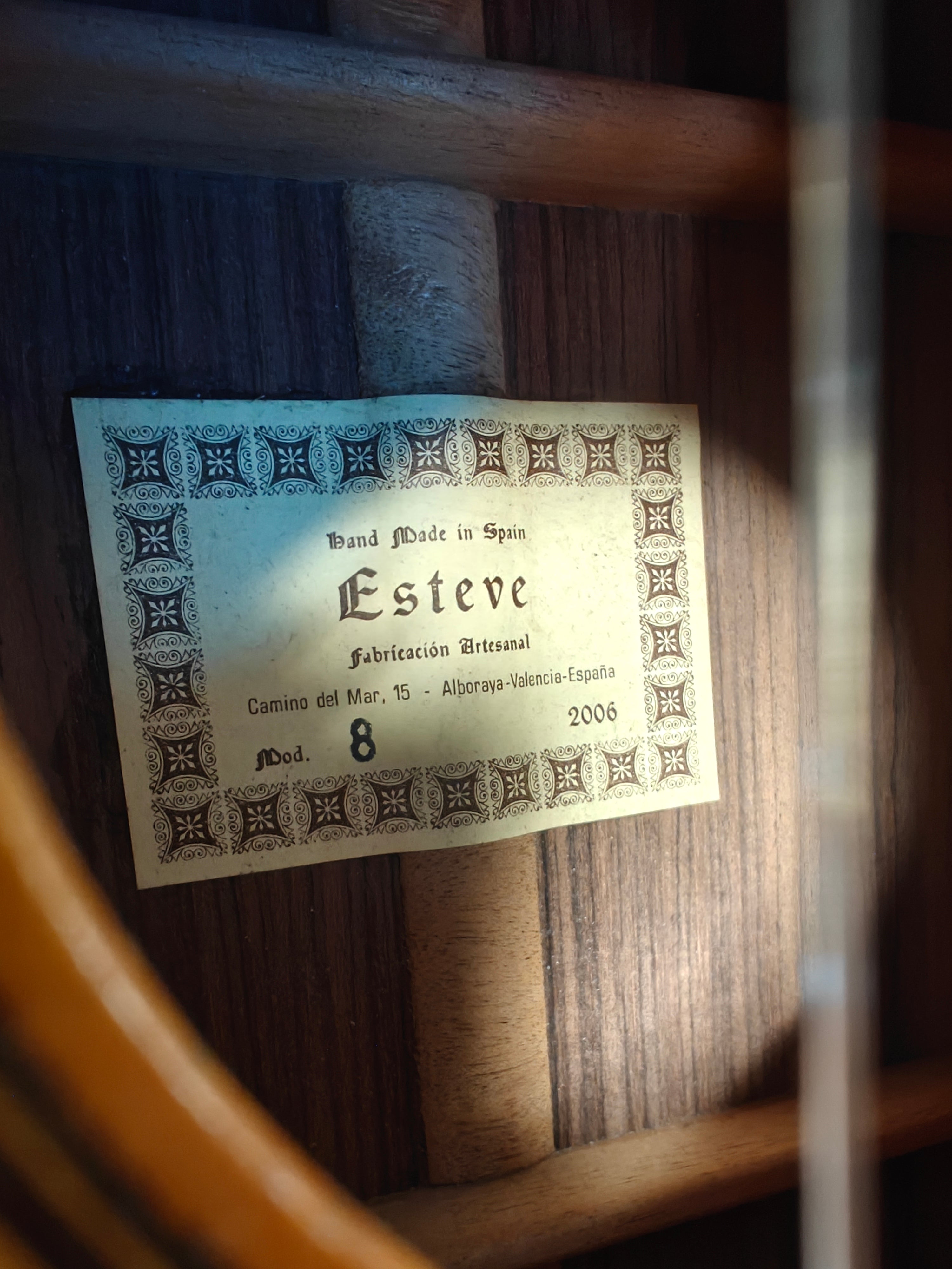 Esteve Mod. 8 2006 Lefty
