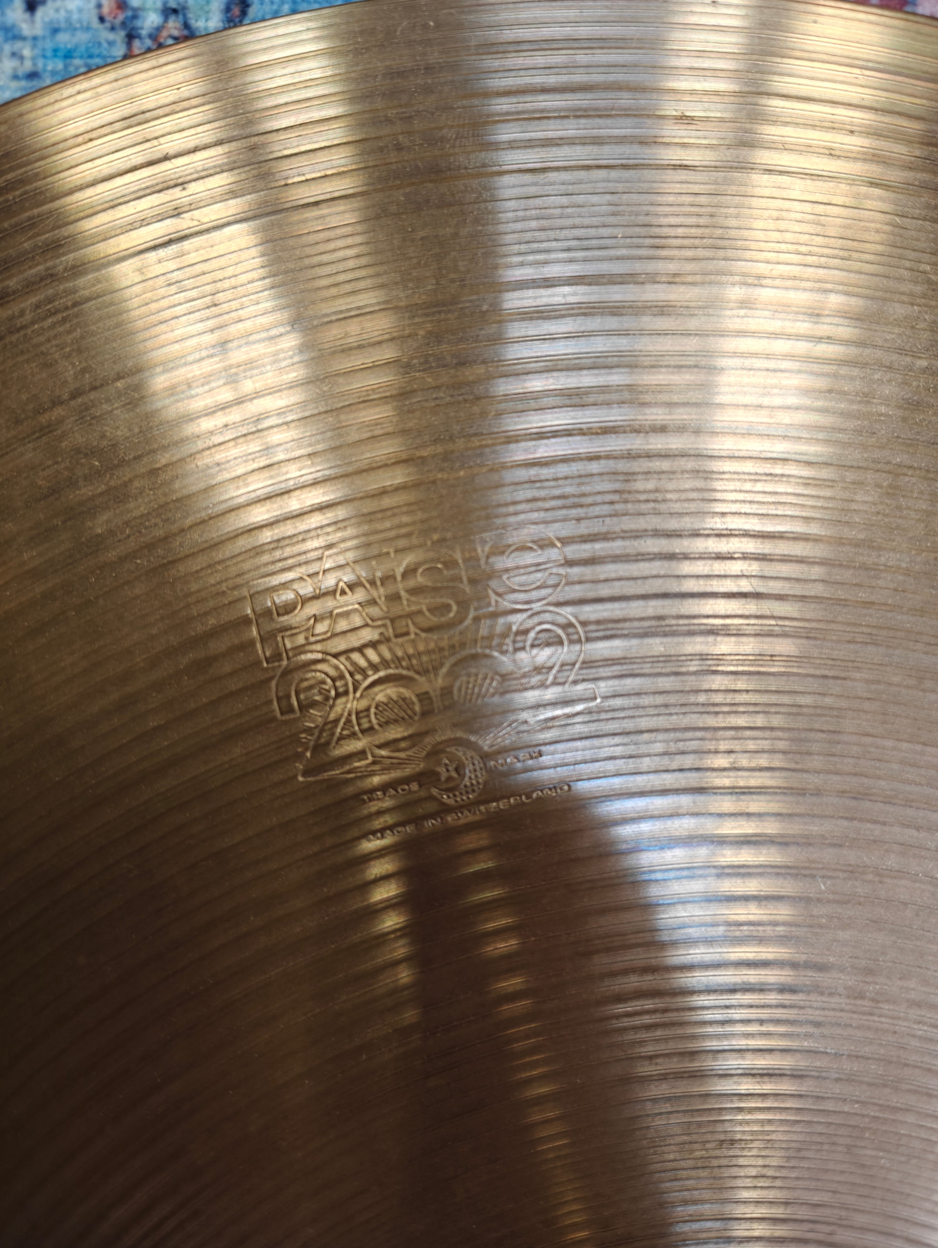 Paiste 2002 Medium Crash 18" Black Label
