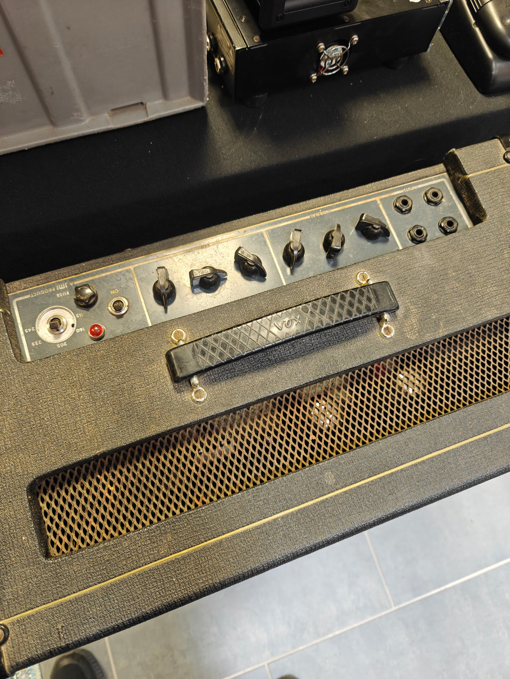 Vox AC50 Head 1690s Ex-Tuomari Nurmio w/Vox V212BNX Blue Alnico