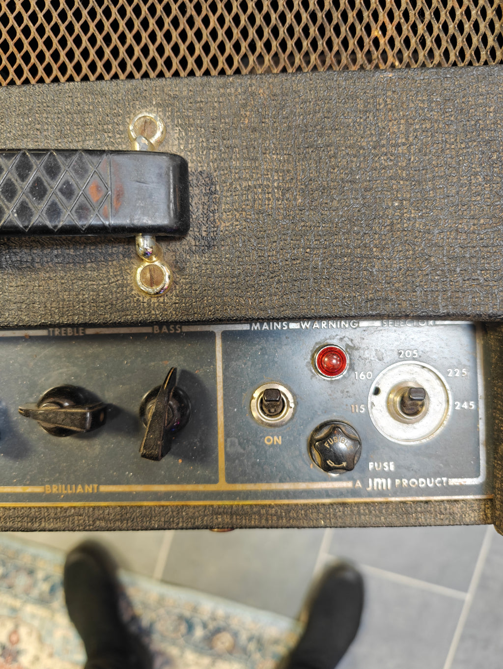 Vox AC50 Head 1690s Ex-Tuomari Nurmio w/Vox V212BNX Blue Alnico