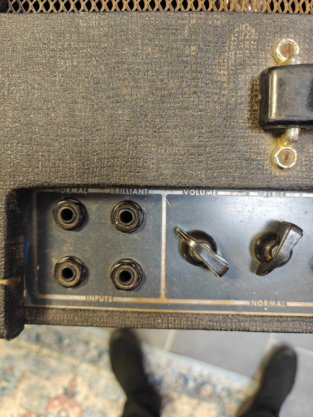 Vox AC50 Head 1690s Ex-Tuomari Nurmio w/Vox V212BNX Blue Alnico