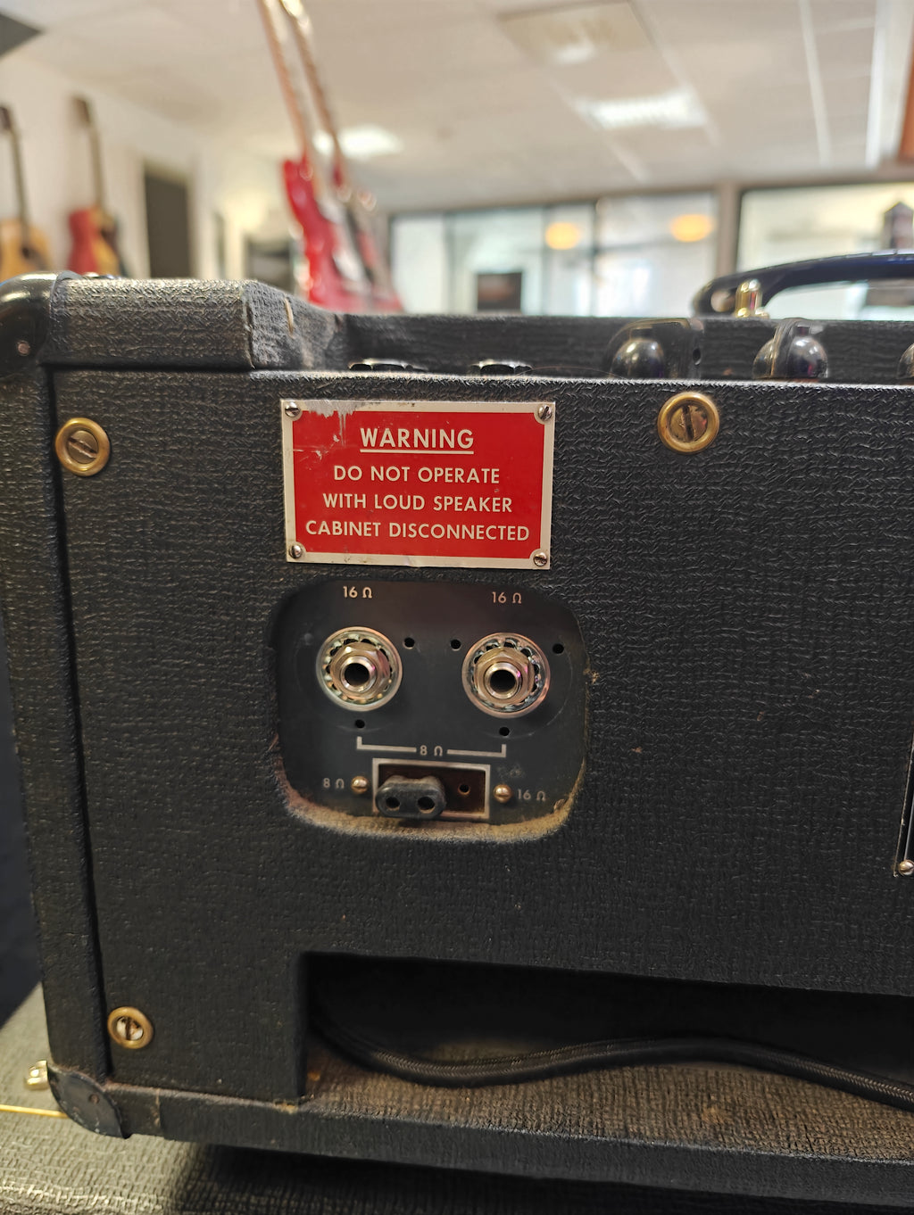 Vox AC50 Head 1690s Ex-Tuomari Nurmio w/Vox V212BNX Blue Alnico