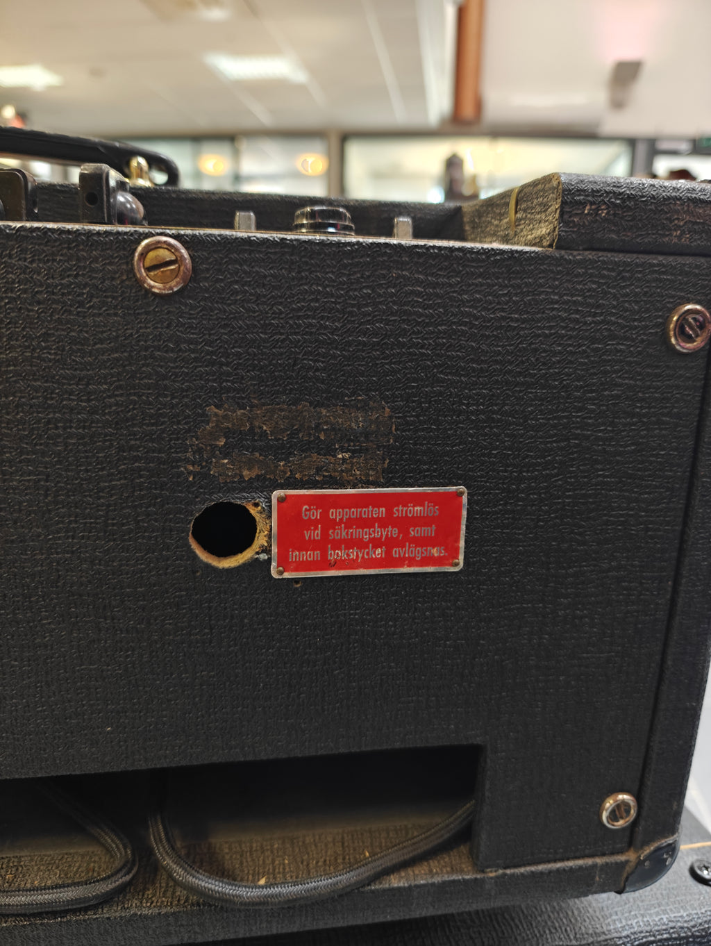 Vox AC50 Head 1690s Ex-Tuomari Nurmio w/Vox V212BNX Blue Alnico