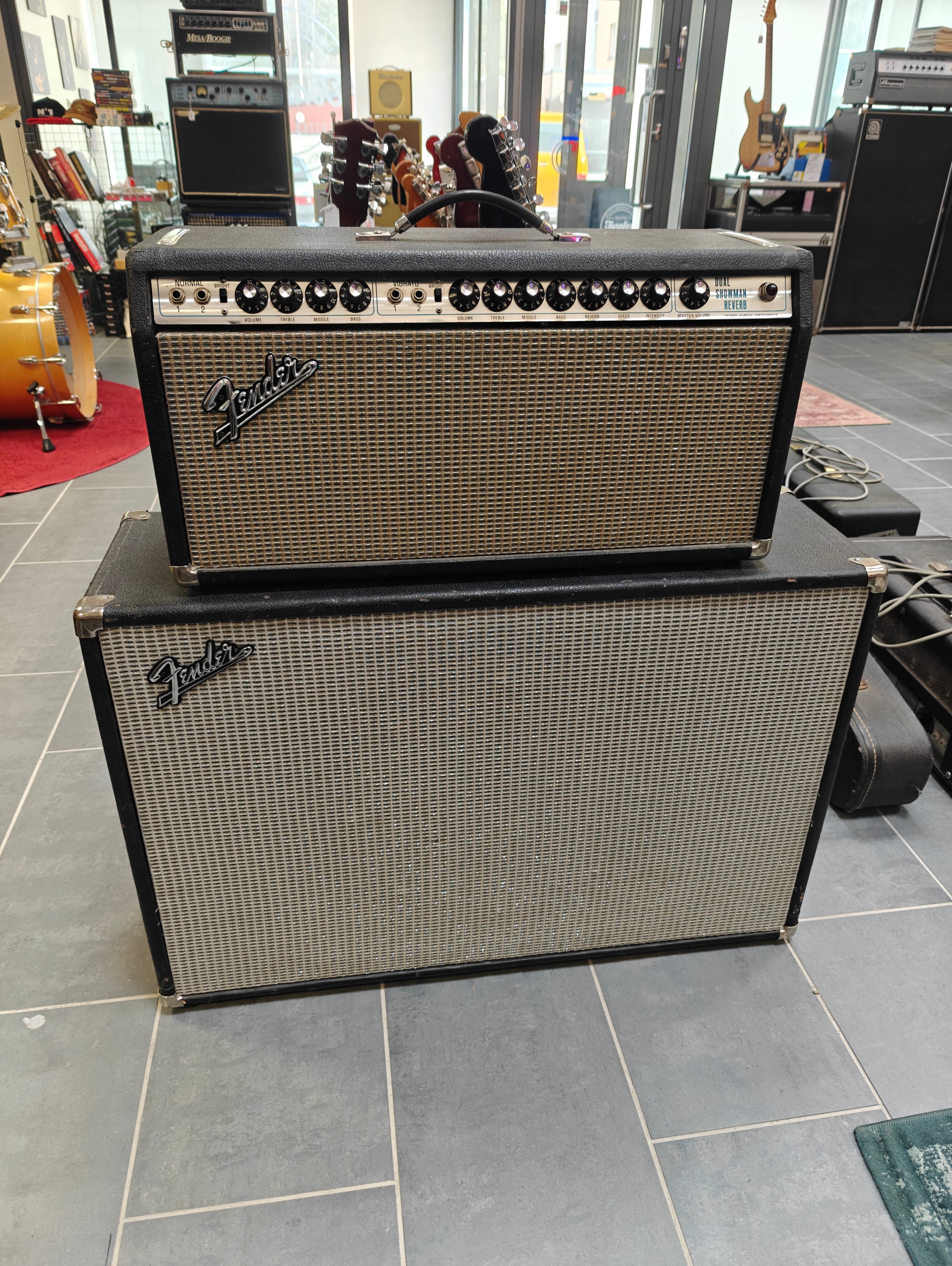 Fender Dual Showman Reverb w/ 15" Cabinet ex-Albert Järvinen