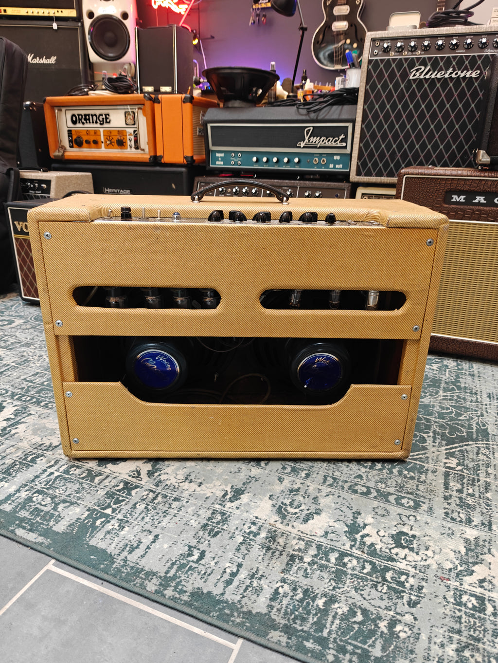 Fender High Powered Twin-Amp 5F8-A 1958
