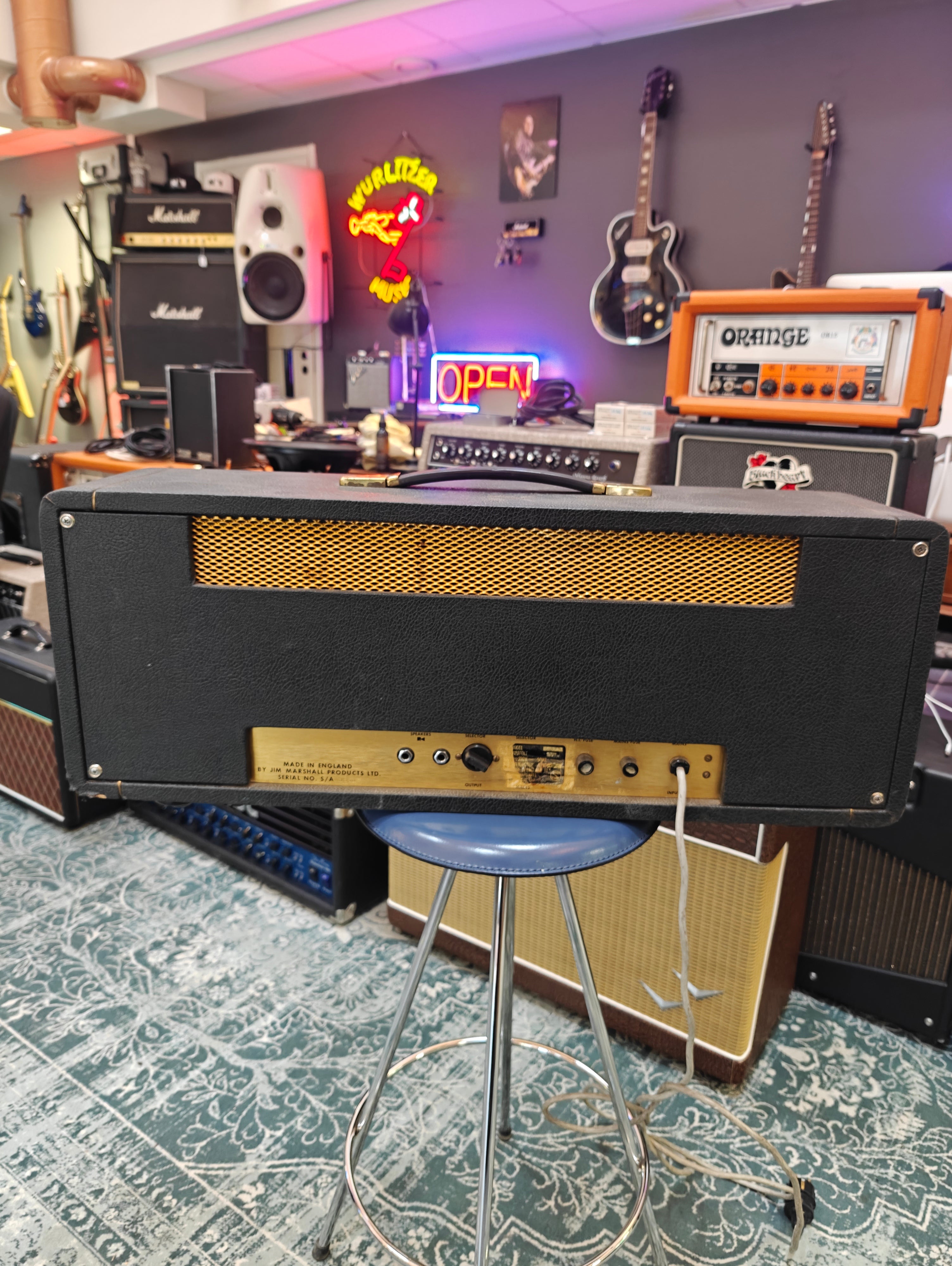 Marshall JMP 1987 Cabezal de 50w 1972