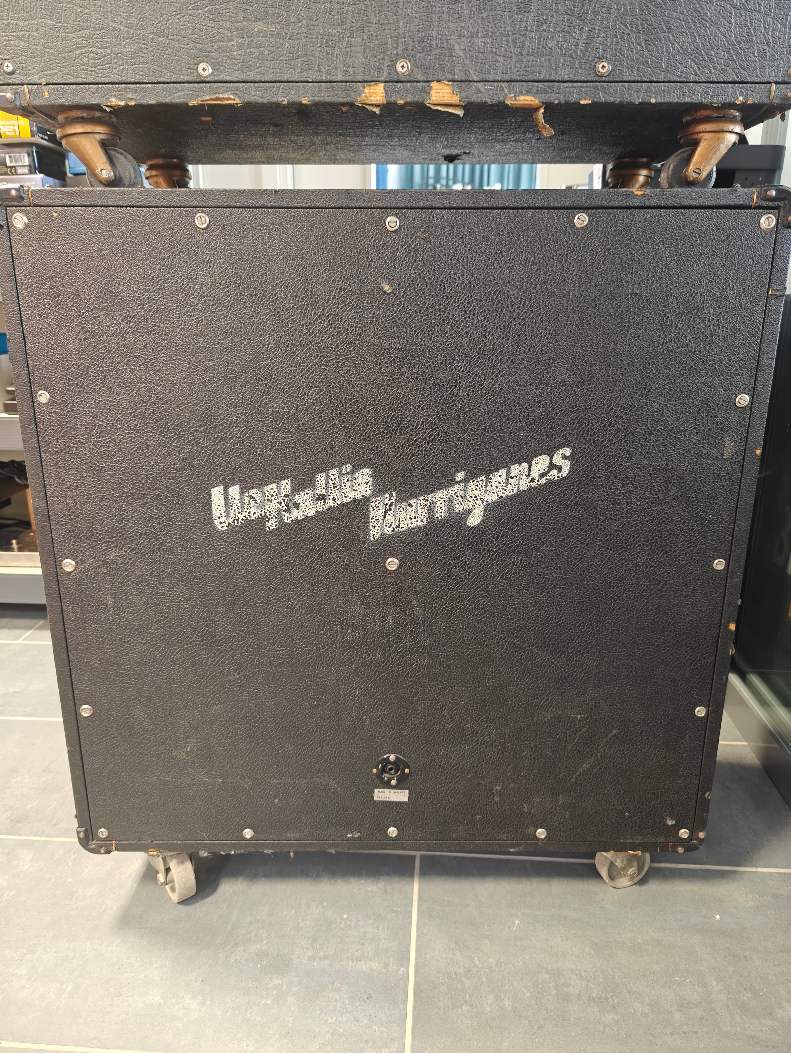 Hiwatt DR103 w/Marshall 4x12" 1960 B Cabinet 1970s ex-Ile Kallio of Hurriganes
