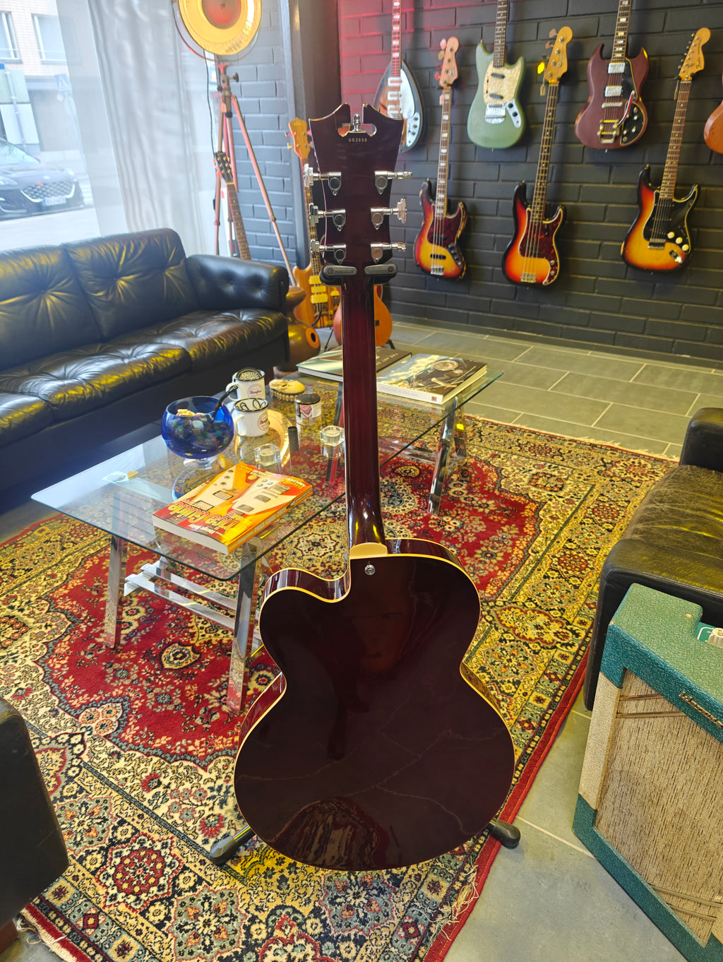D`Angelico Premier EXL-1 Trans Wine
