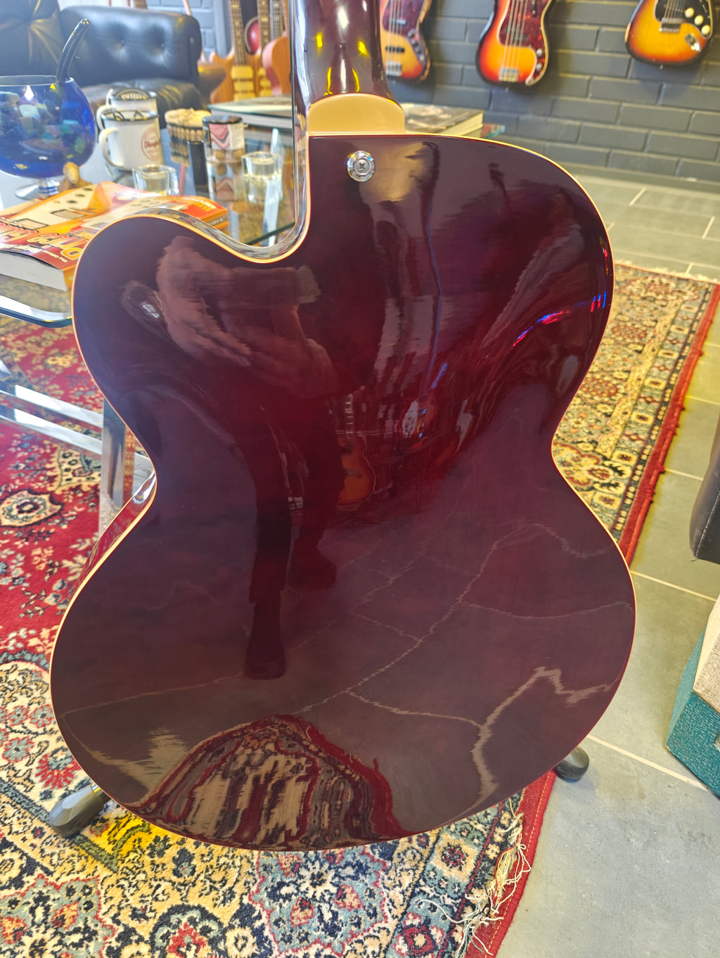 D`Angelico Premier EXL-1 Trans Wine