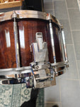 Pearl 14x8" Free Floating System Snare Drum Maple Made in Japan 1980s