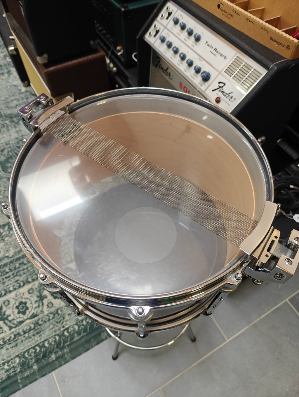 Pearl 14x8" Free Floating System Snare Drum Maple