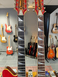 Charvel Surfcaster Double Neck 6/12 Cherry Sunburst 1990s