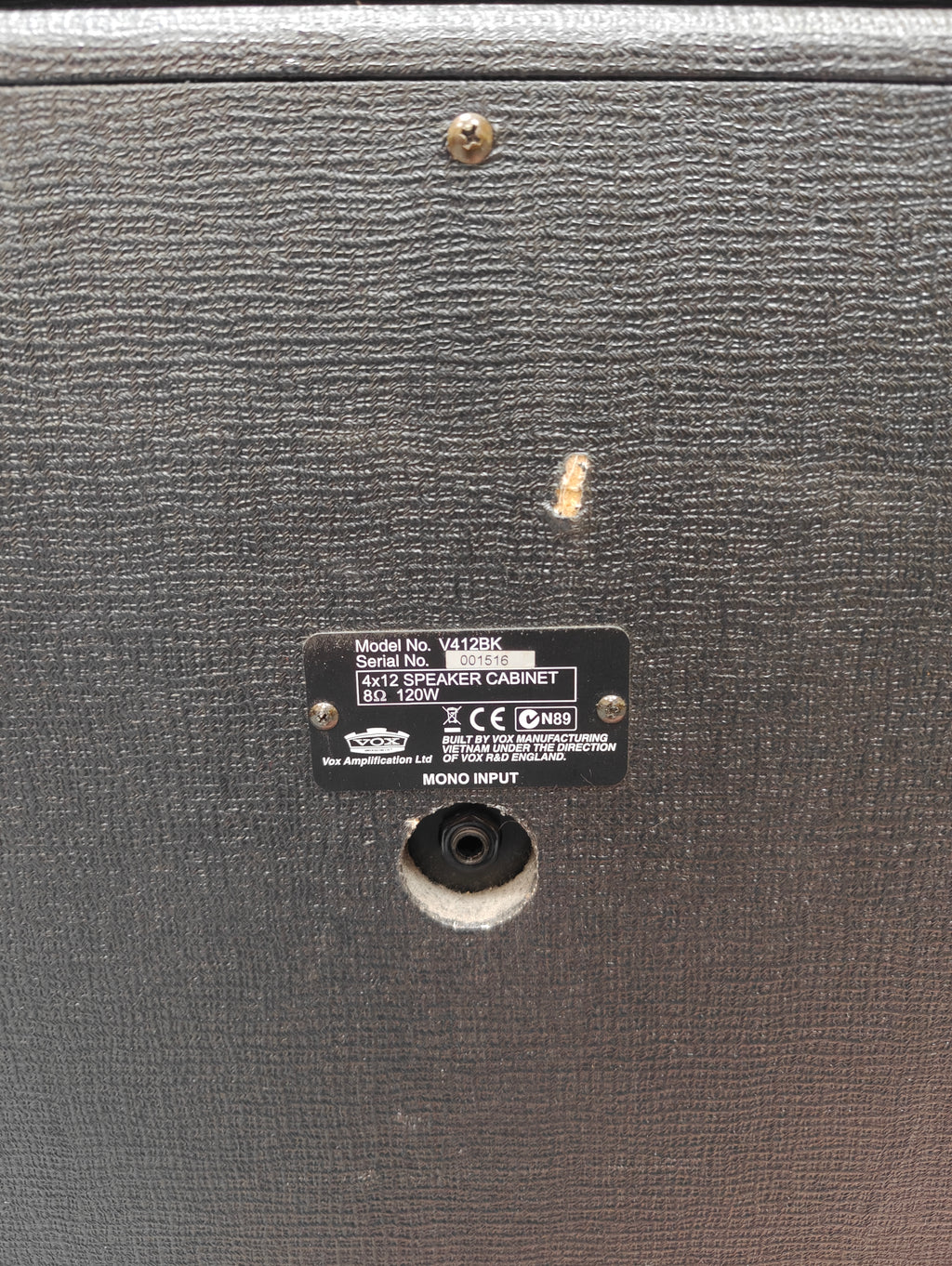 Vox AD100VTH w/ V412BK Cabinet