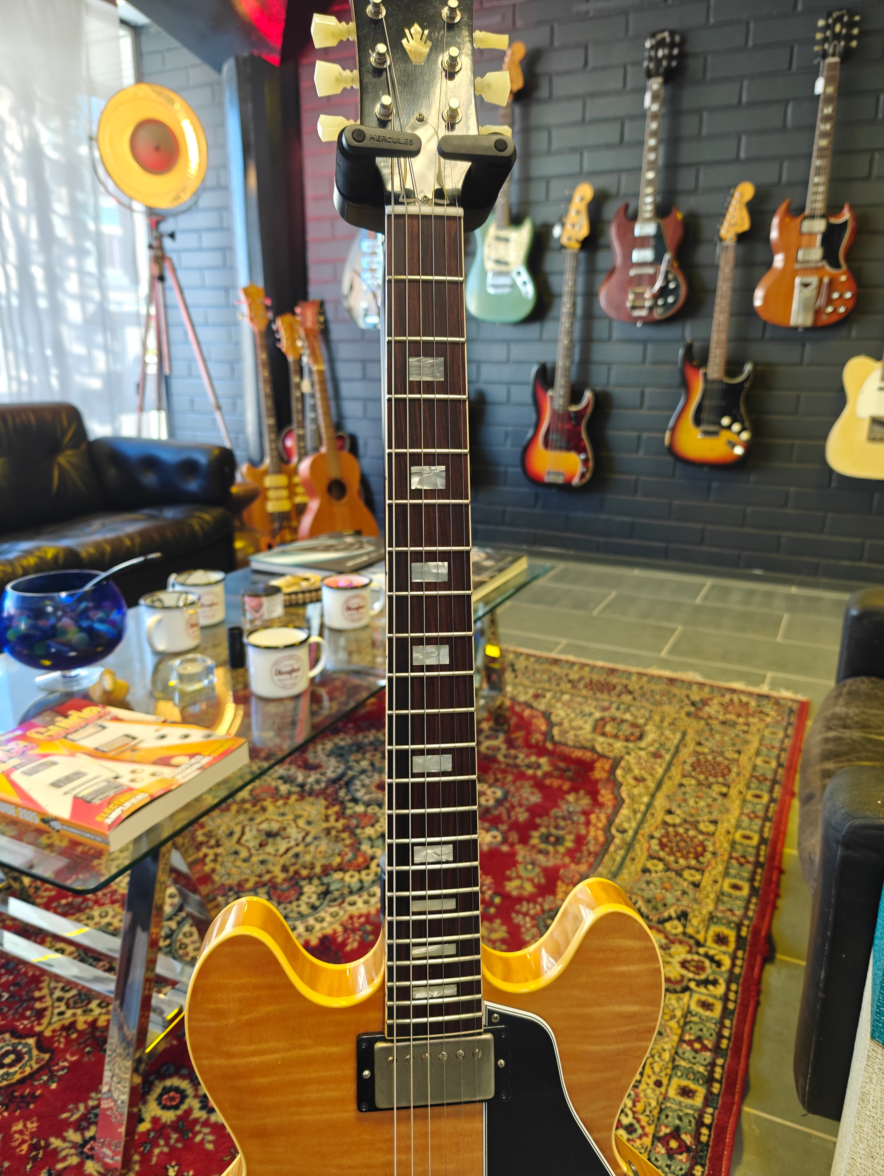 Gibson Memphis 63 Block ES-335 Hand Selected Top and Back Vintage Natural 2016