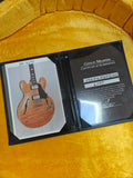 Gibson Memphis 63 Block ES-335 Hand Selected Top and Back Vintage Natural 2016
