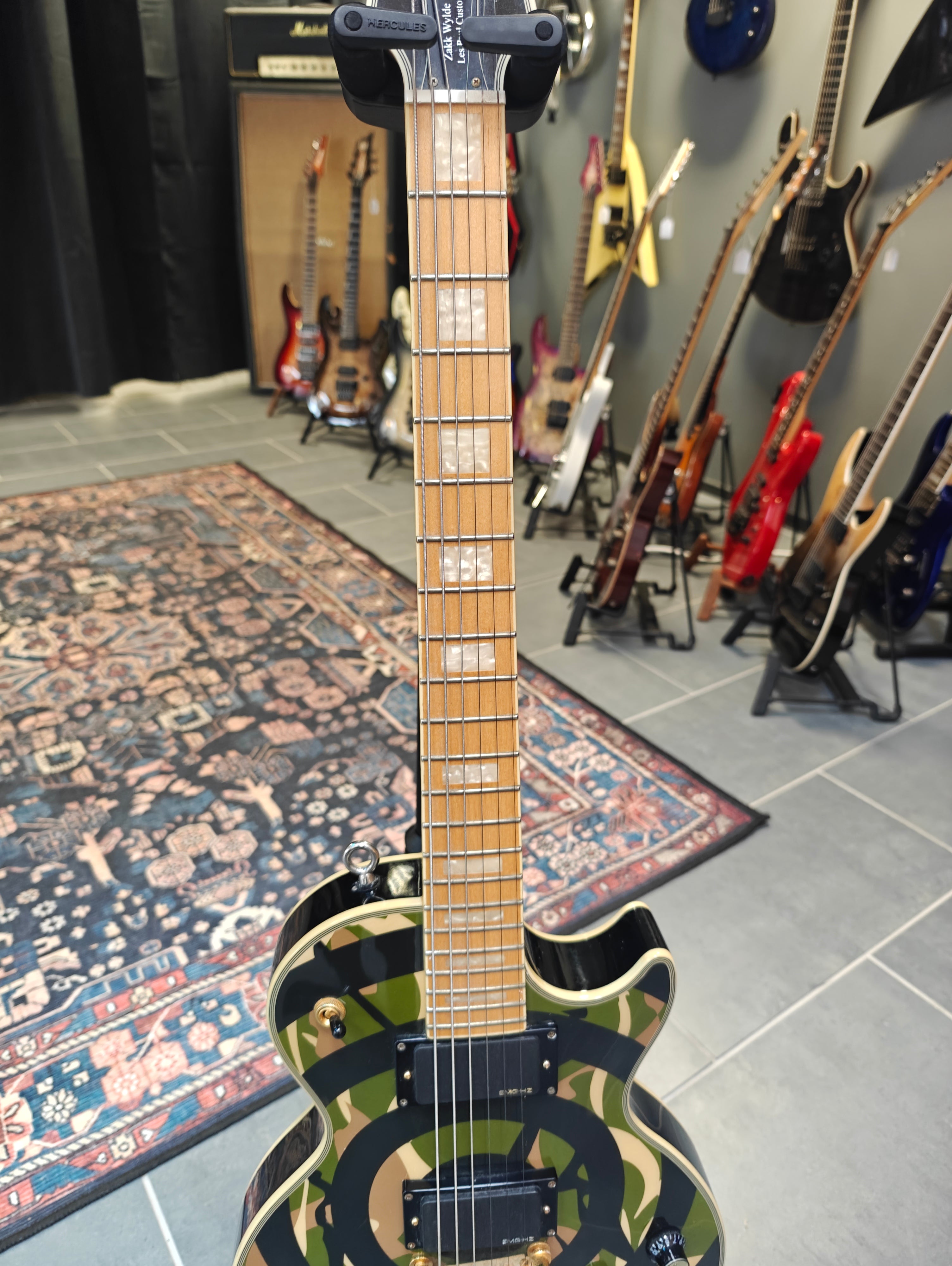 Epiphone Zakk Wylde Les Paul Custom 2005 Bullseye Camo