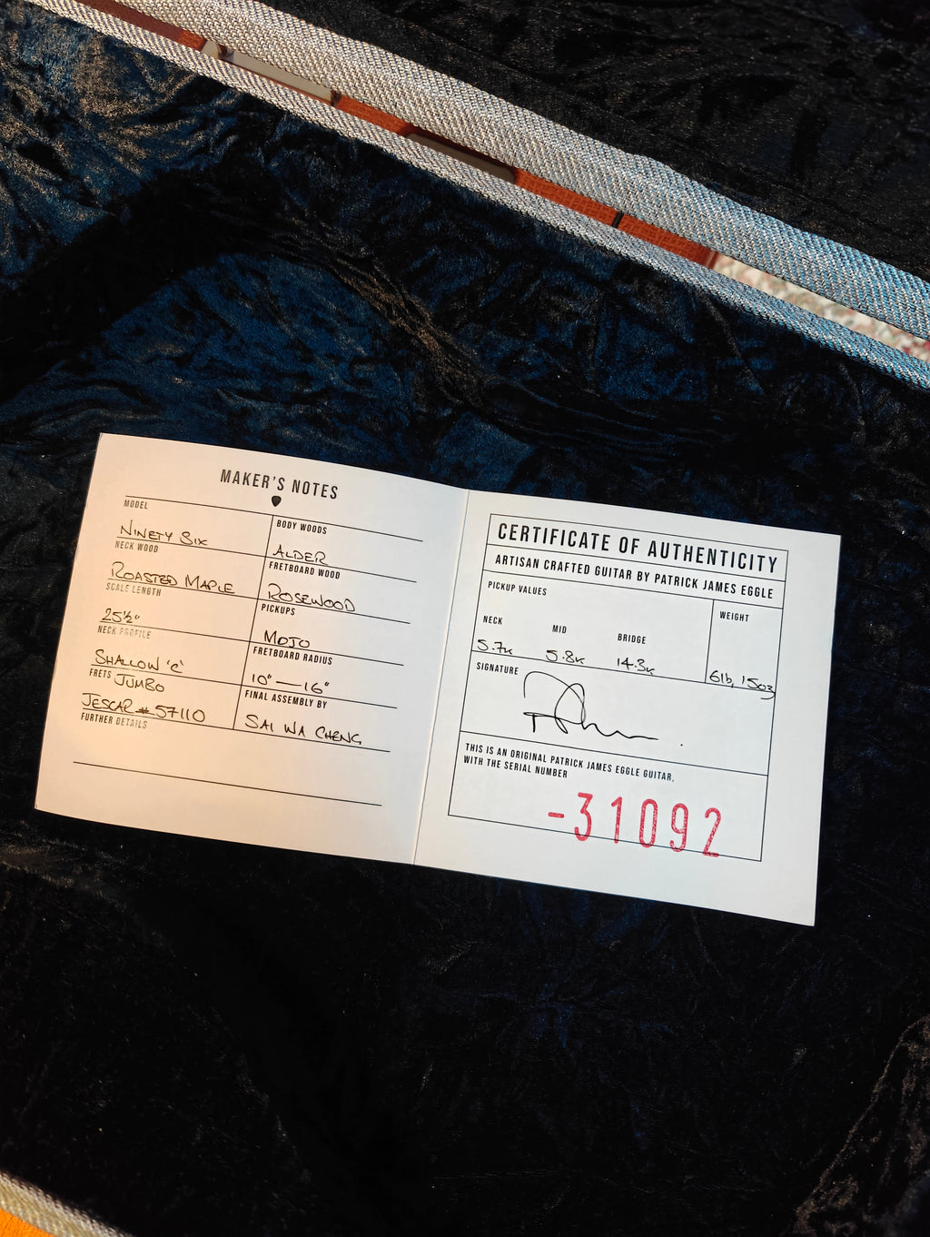 Patrick James Eggle 96