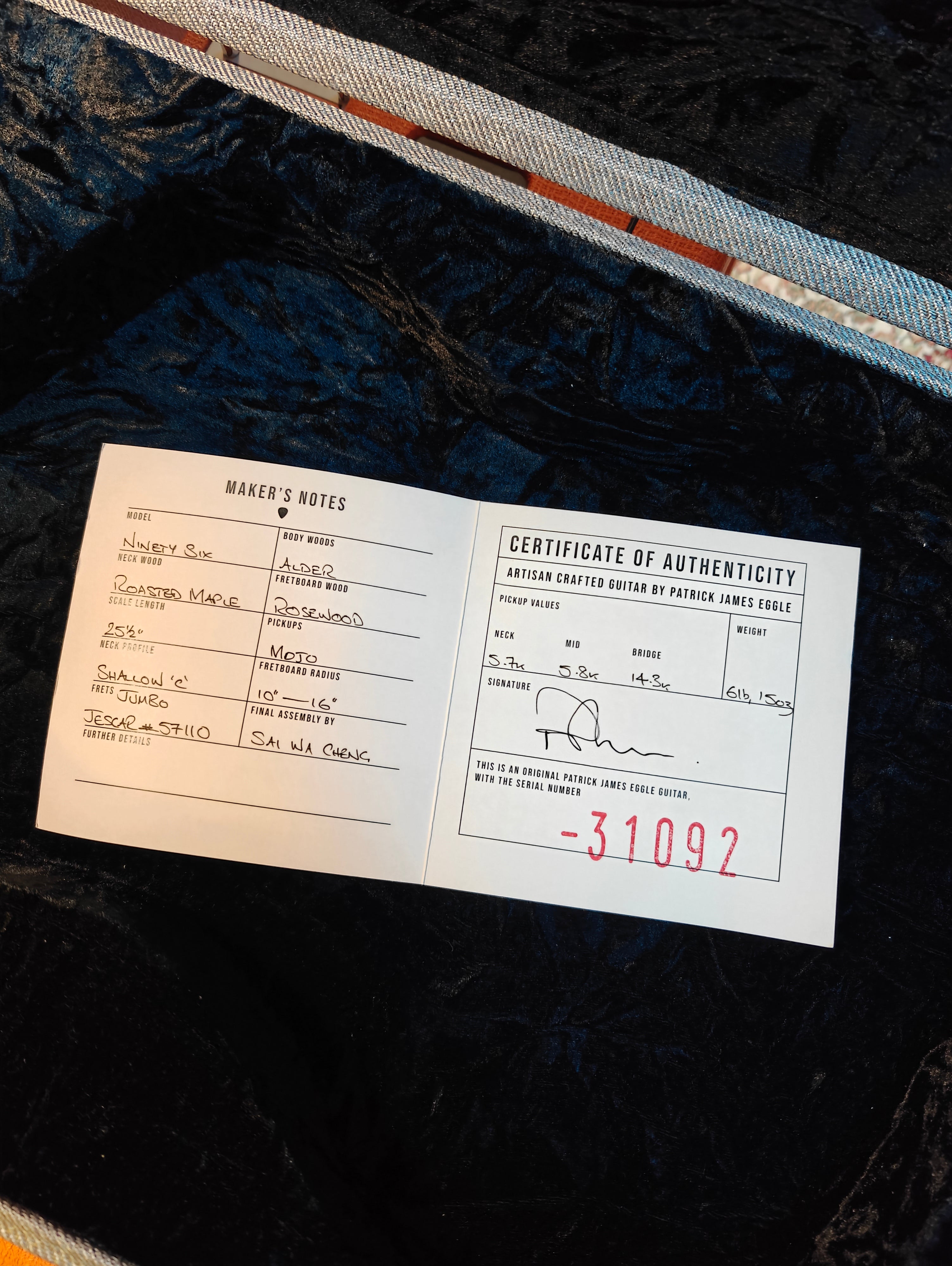 Patrick James Eggle 96