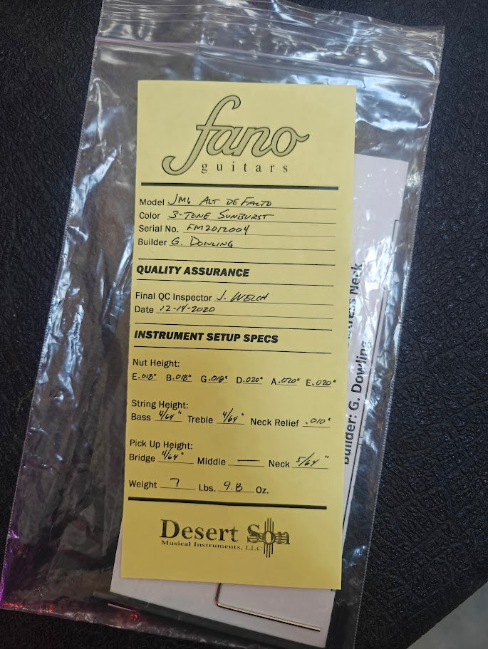 Fano Alt De Facto JM6