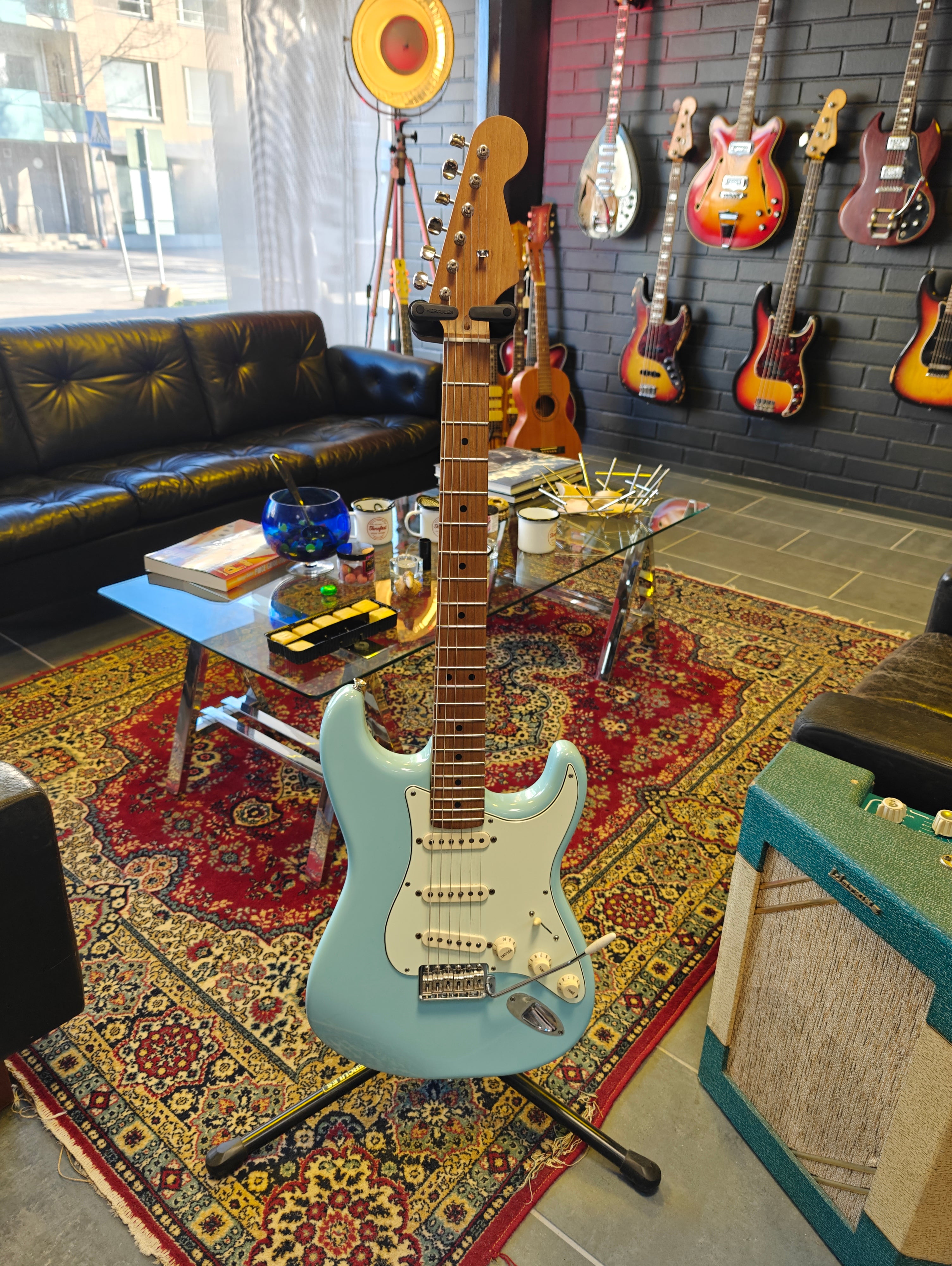 PartsCaster Sonic Blue