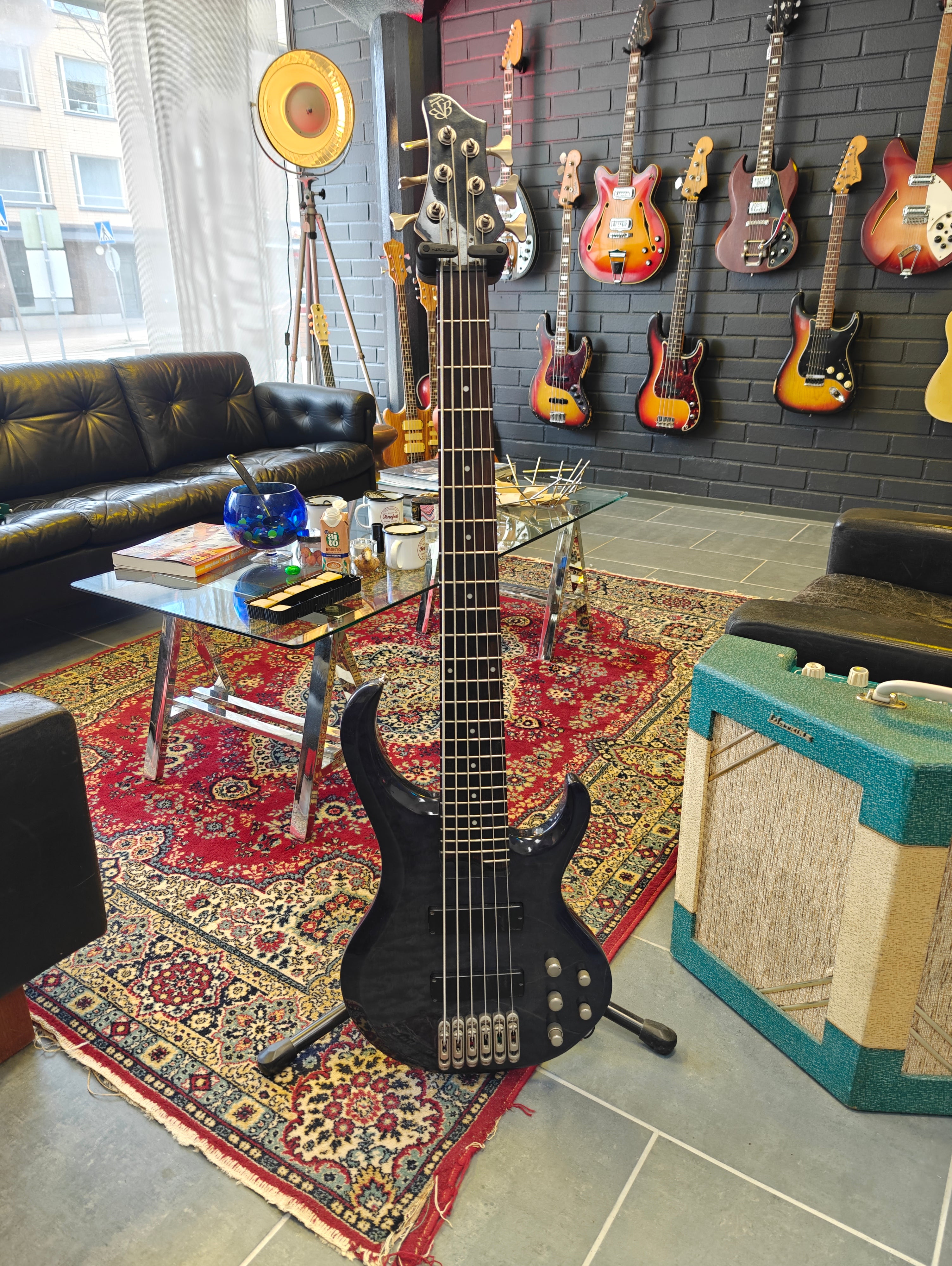 Ibanez BTB406QM-TB Standard – Tonefest Guitar Gallery