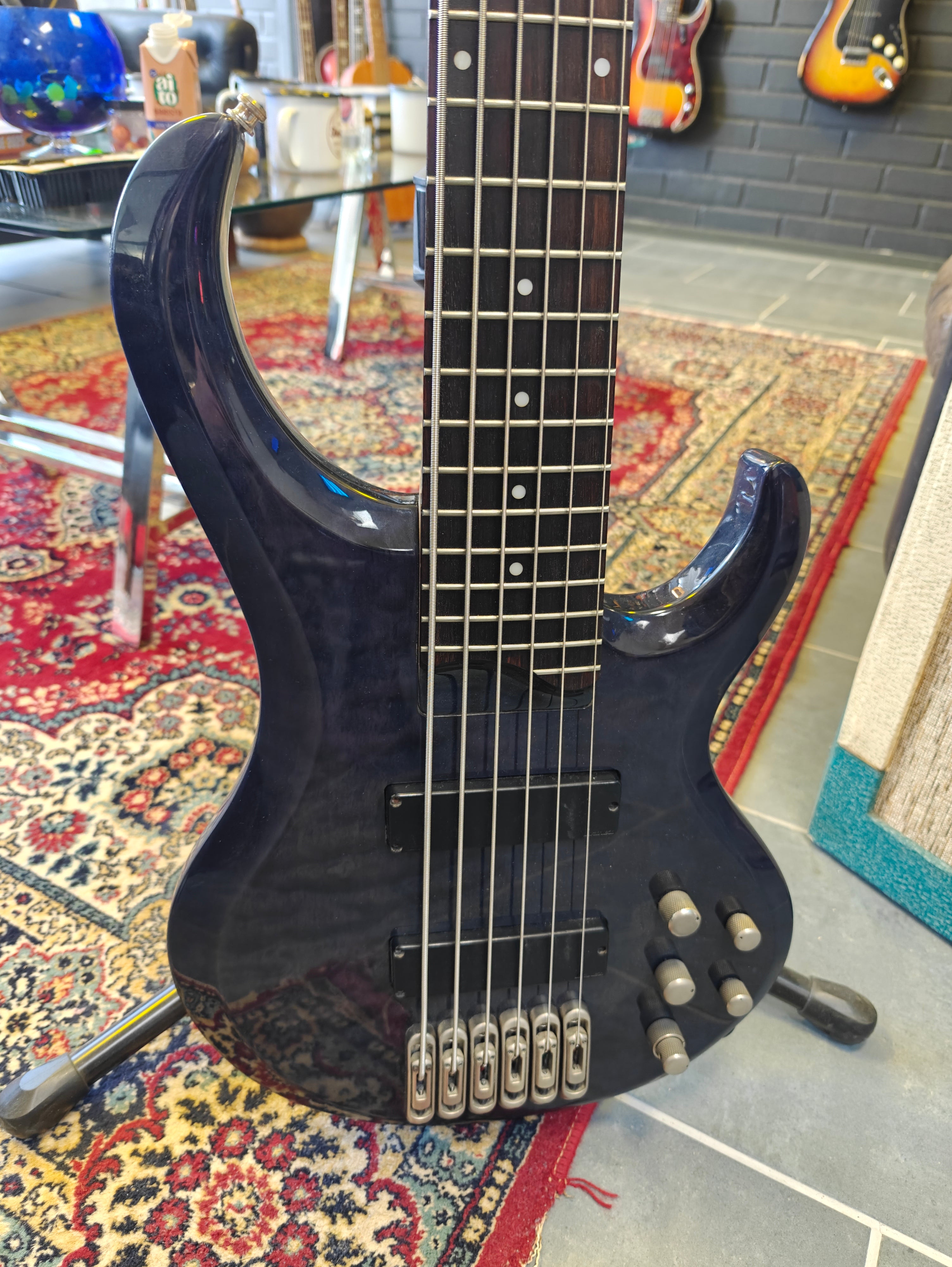 Ibanez BTB406QM-TB Standard – Tonefest Guitar Gallery