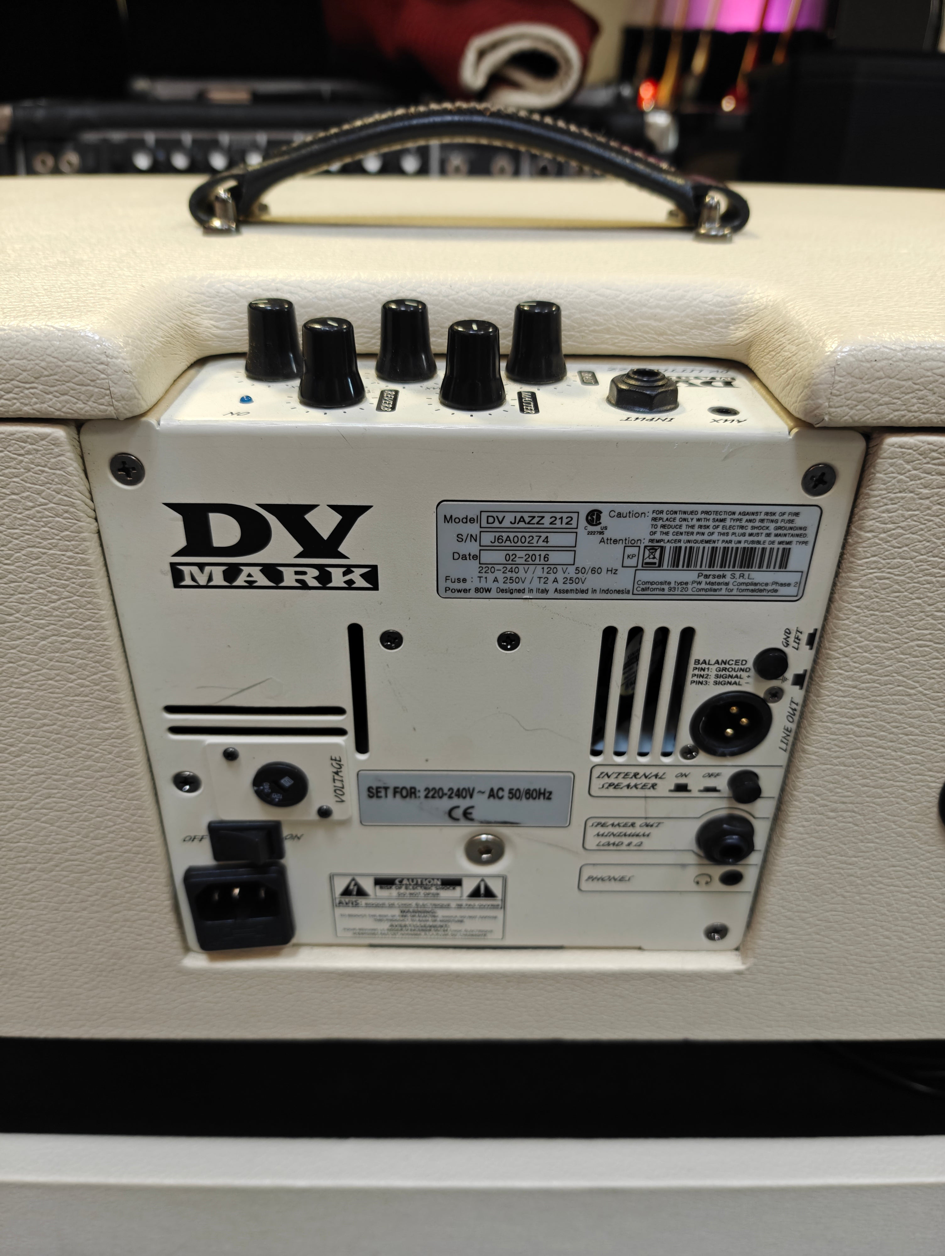 DV Mark Jazz 212 60-Watt 2x12" Guitar Combo