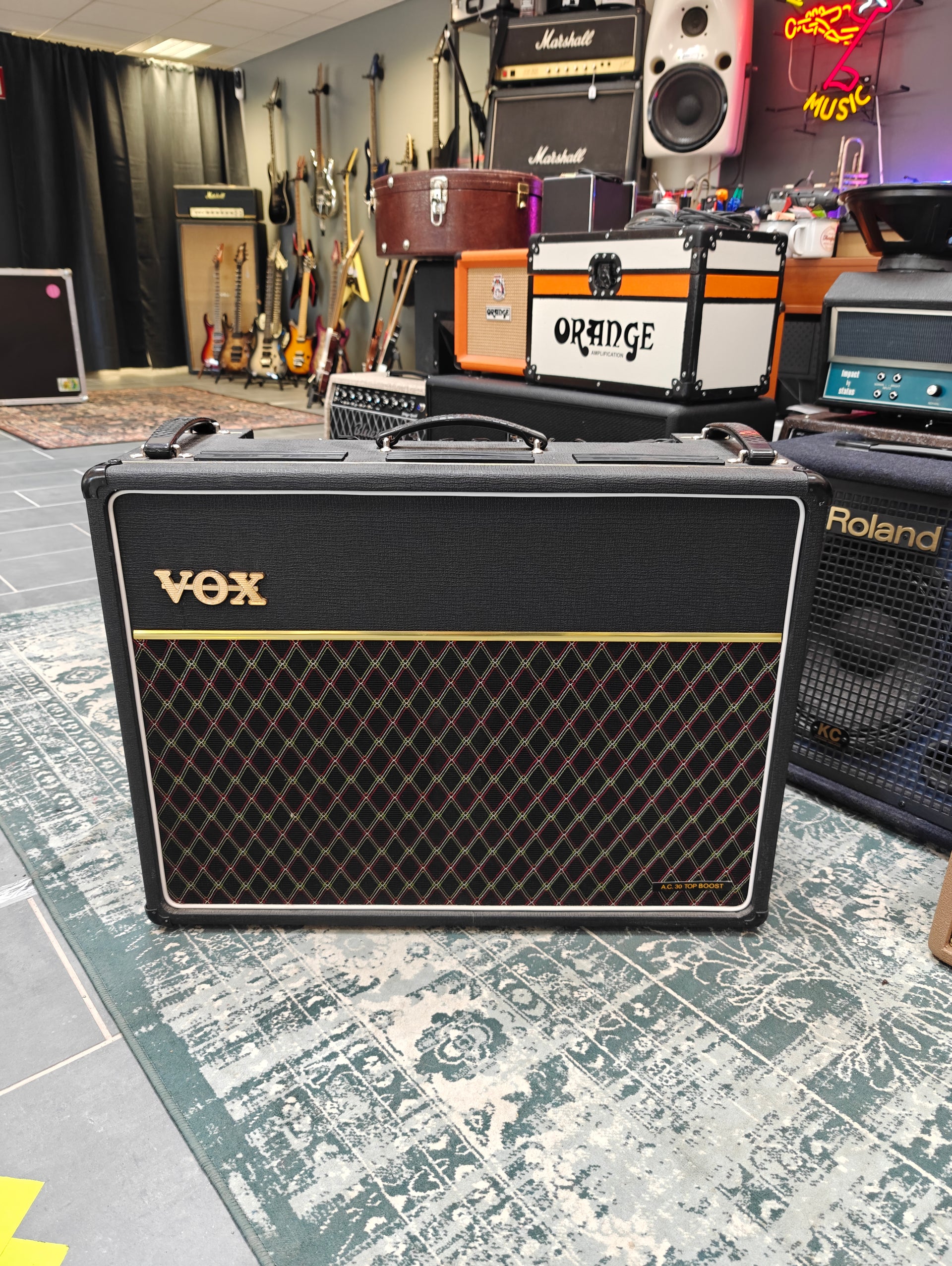 Vox AC30 トップブースト 1974年モデル – Tonefest Guitar Gallery