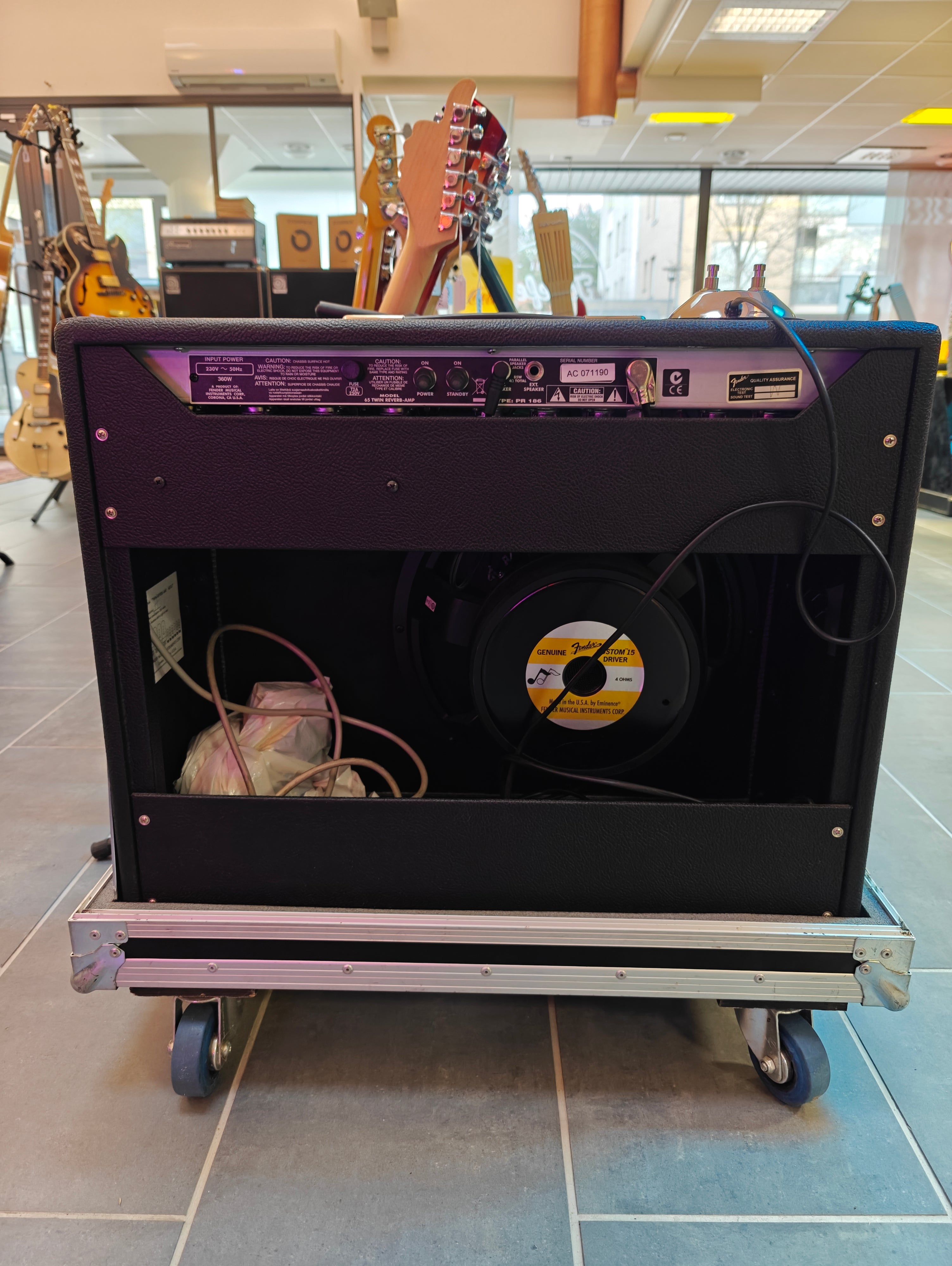 Fender '65 Twin Custom 15 2-Channel 85-Watt 1x15"