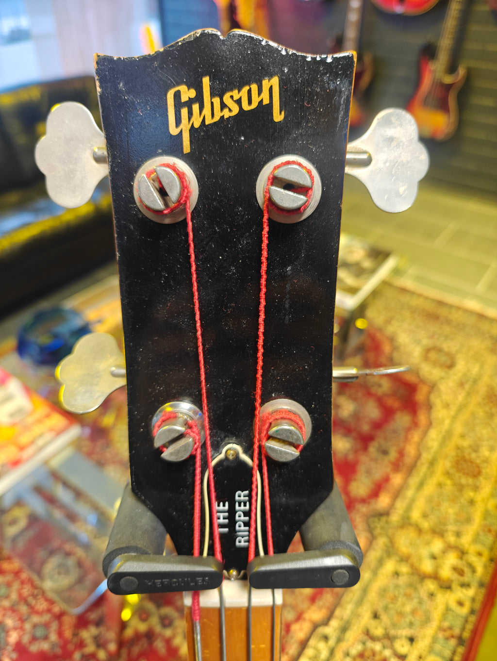 Red Gibson Ripper Gibson Ripper L9-S 1975 – Tonefest Guitar Gallery