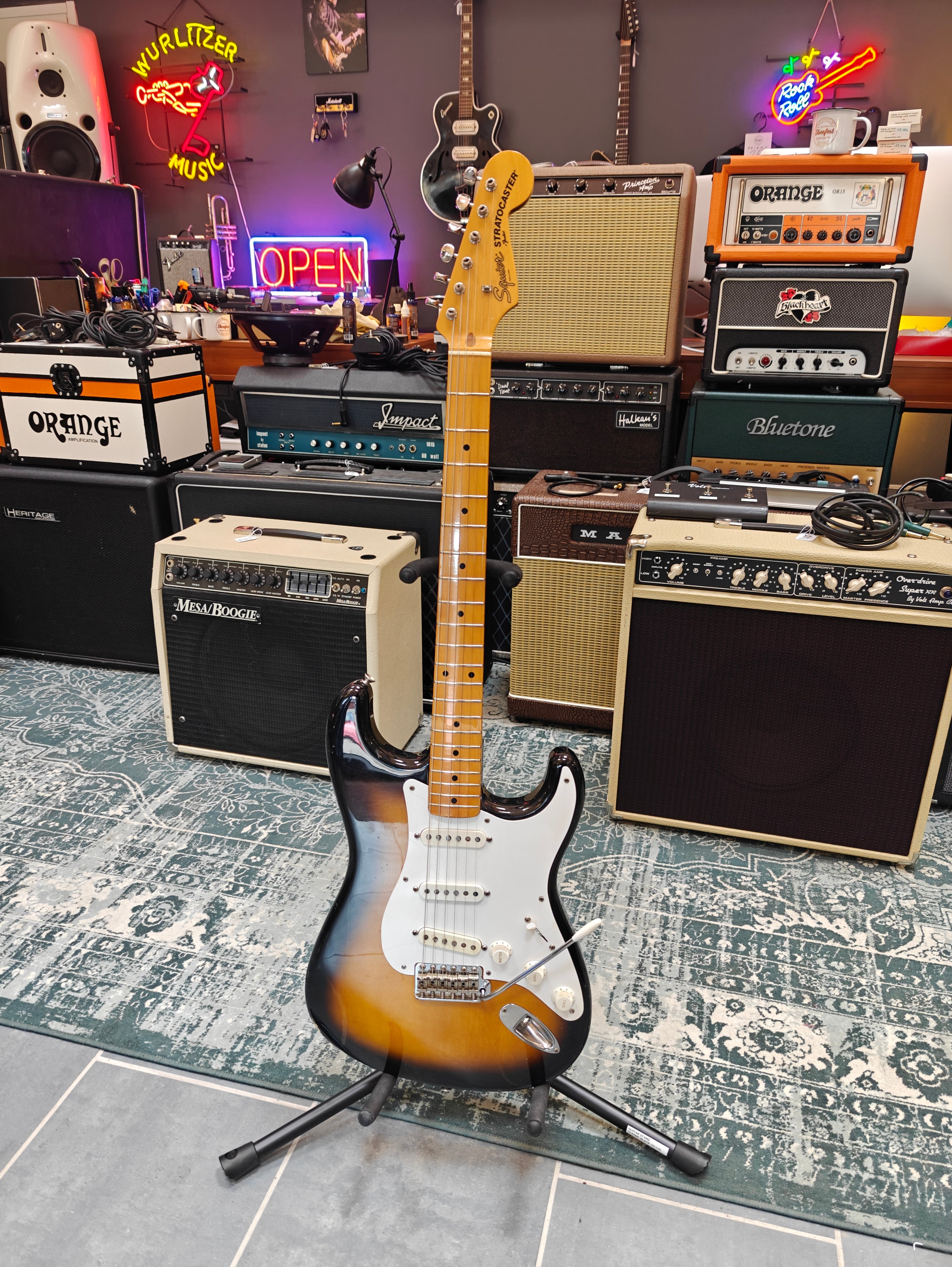 Squier JV Export '57 Vintage Stratocaster 1982 – Tonefest Guitar
