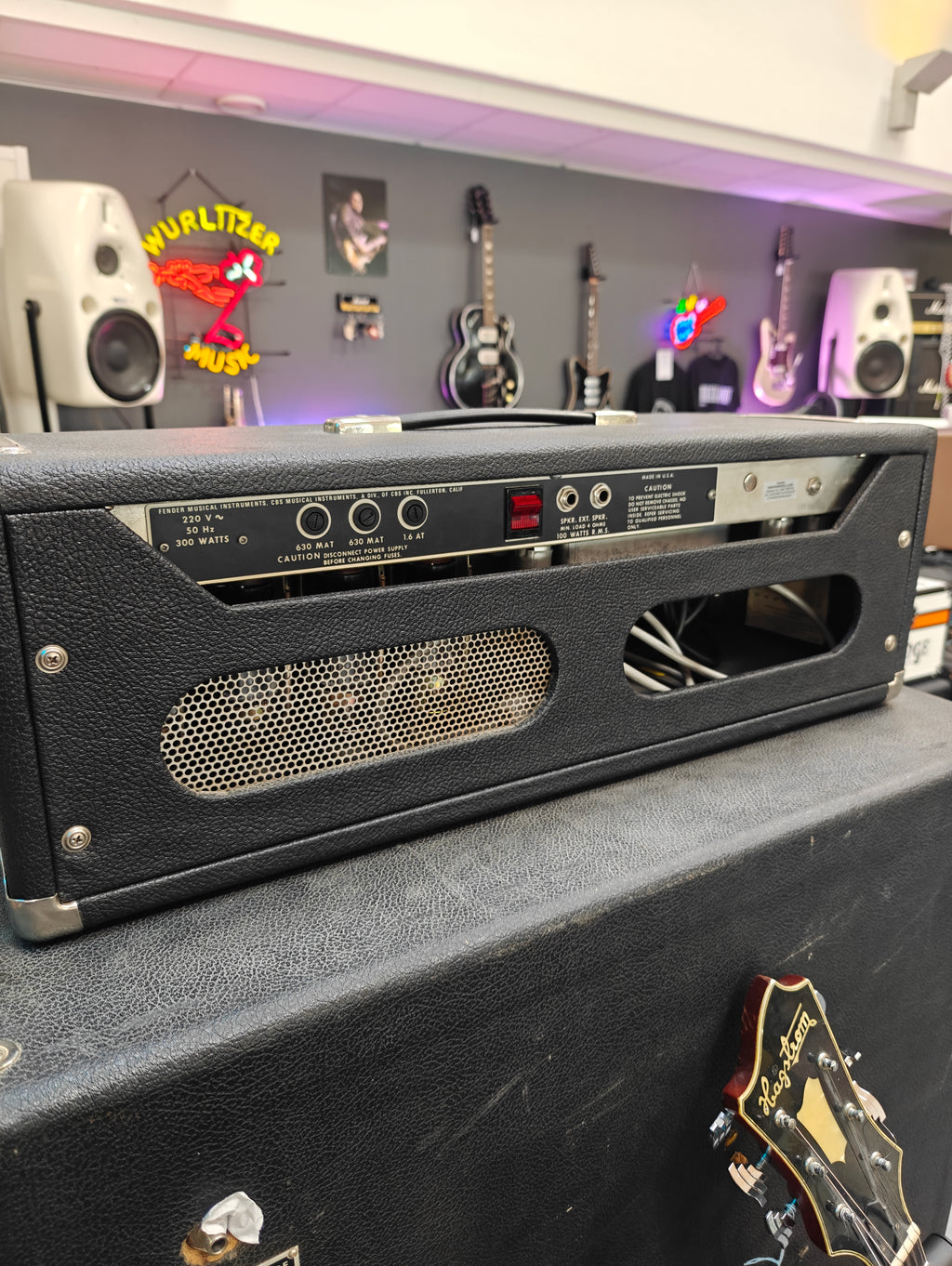 Fender Bassman 100 Head and cabinet 1977